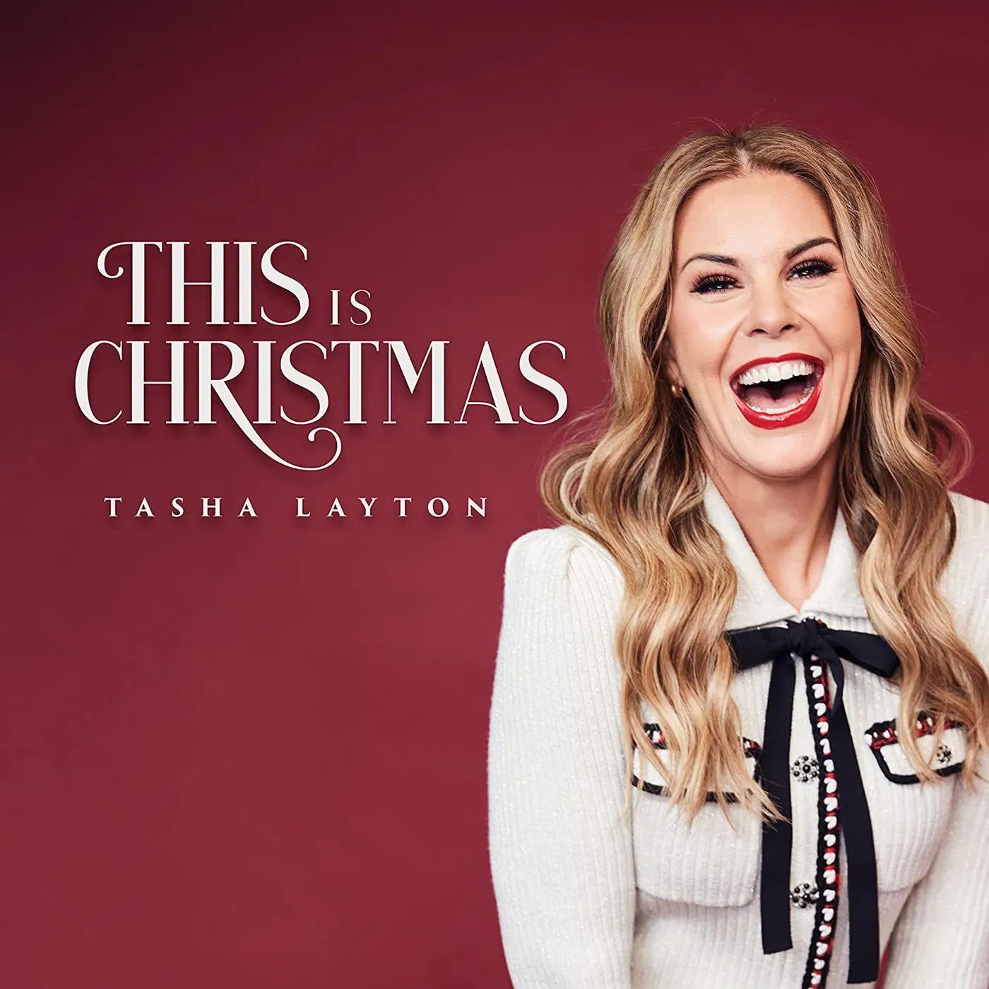 Tasha Layton This Is Christmas (Limited White) Vinyl Record