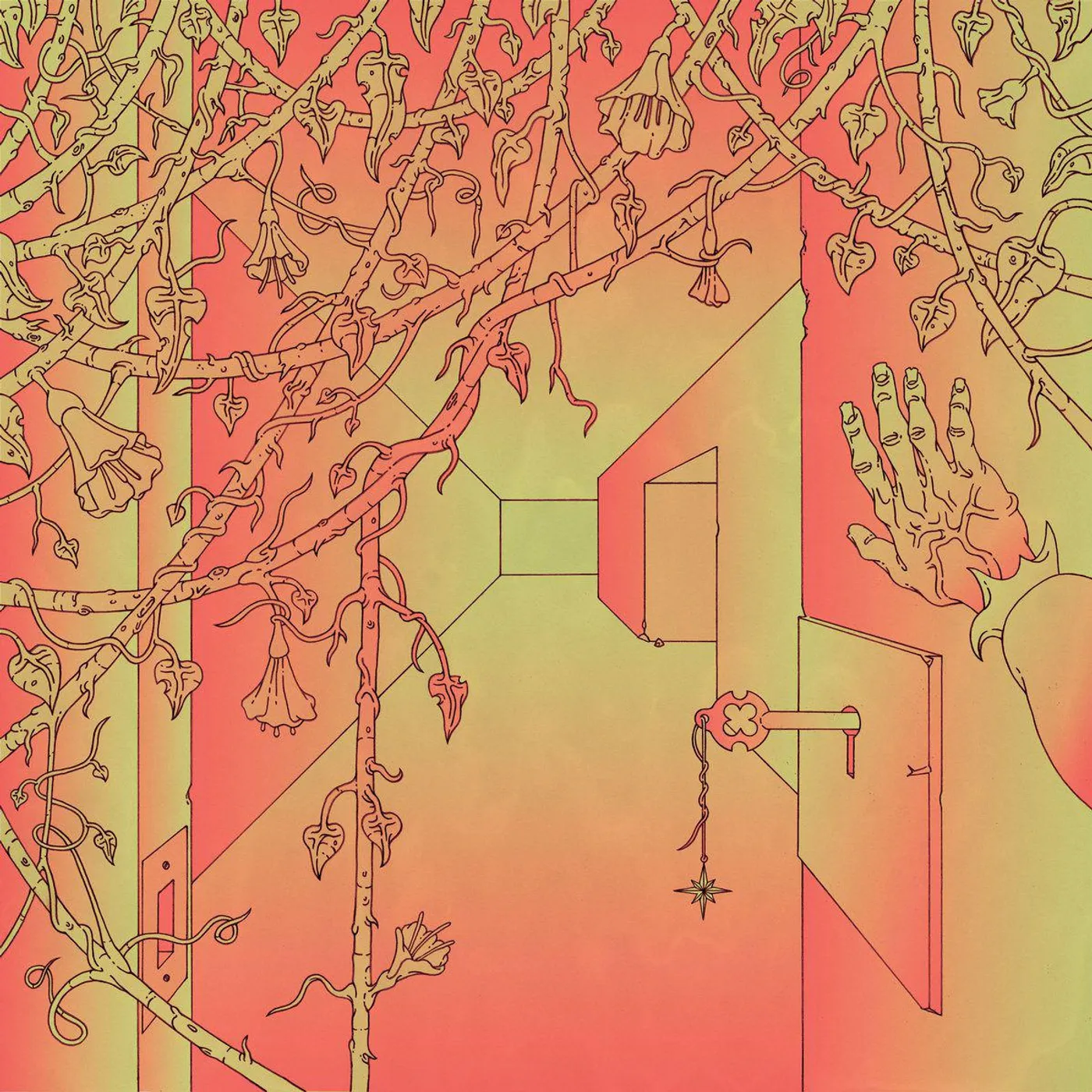 Hooveriii Round Of Applause (Neon Orange) Vinyl Record