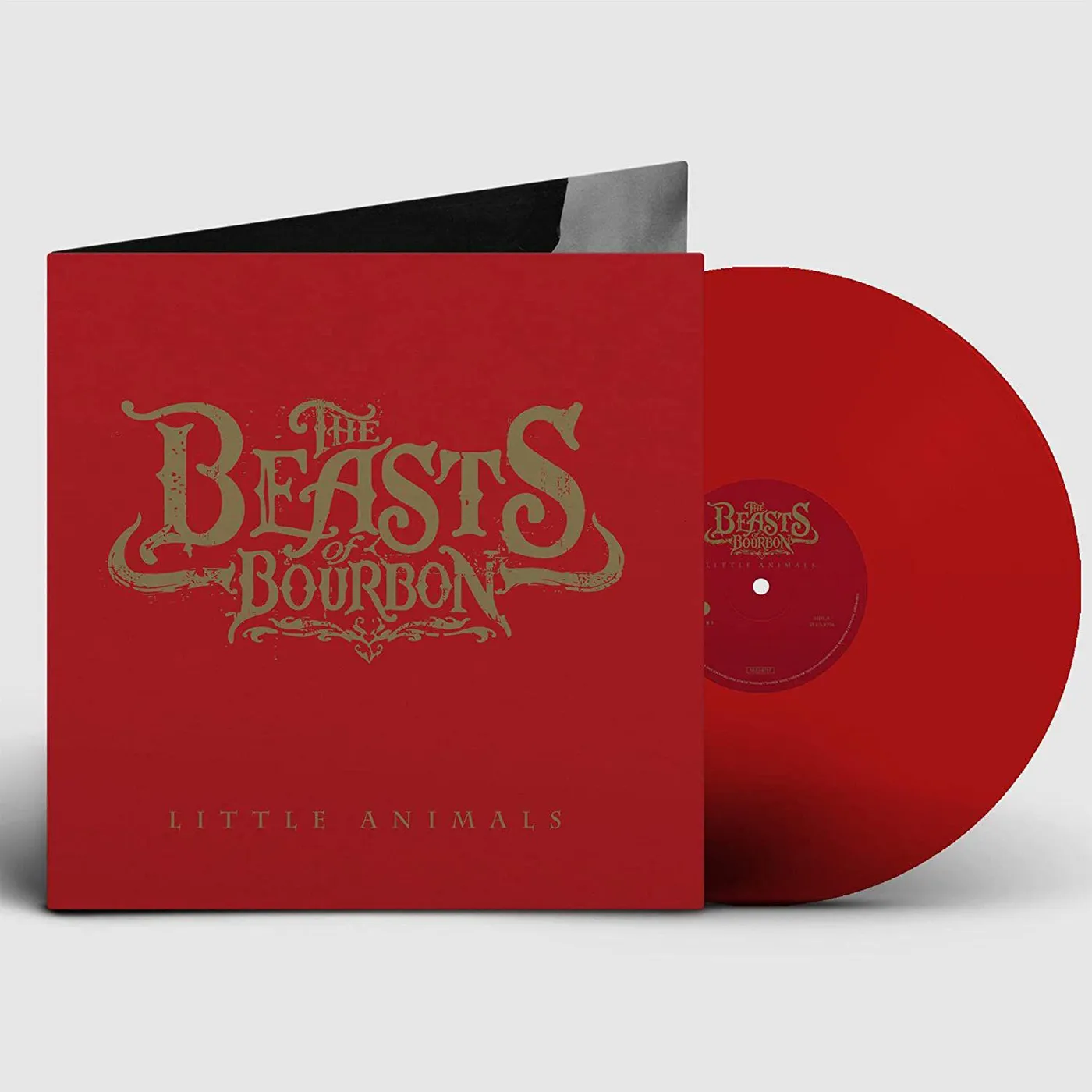 Beasts Of Bourbon LITTLE ANIMALS (RED VINYL) Vinyl Record
