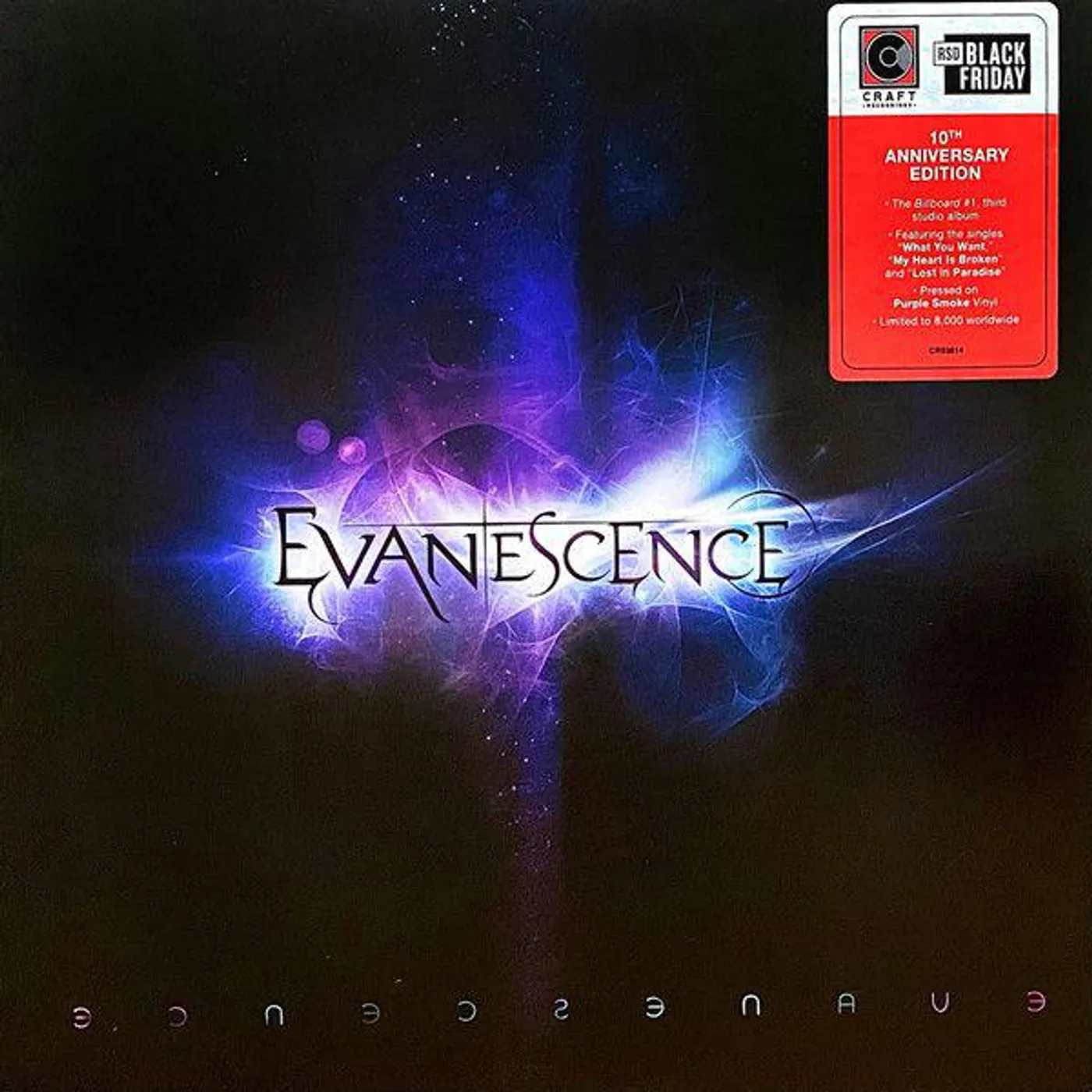  Evanescence S/T Vinyl Record
