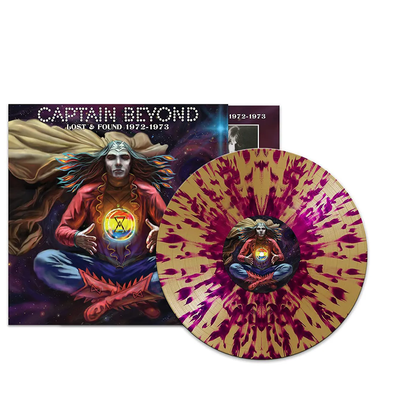 Captain Beyond Lost & Found 1972-1973 (Gold/Purple Splatter) Vinyl Record