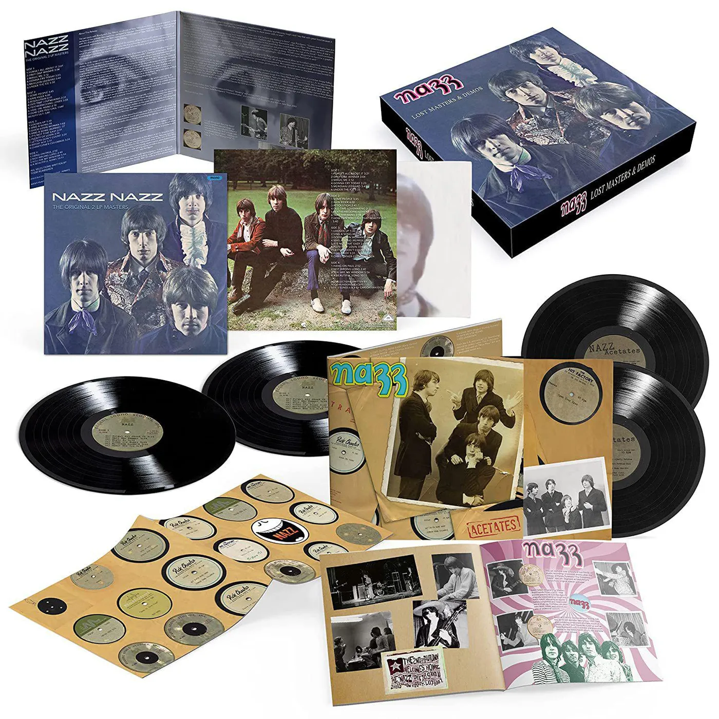 Nazz LOST MASTERS & DEMOS (4LP) Vinyl Record