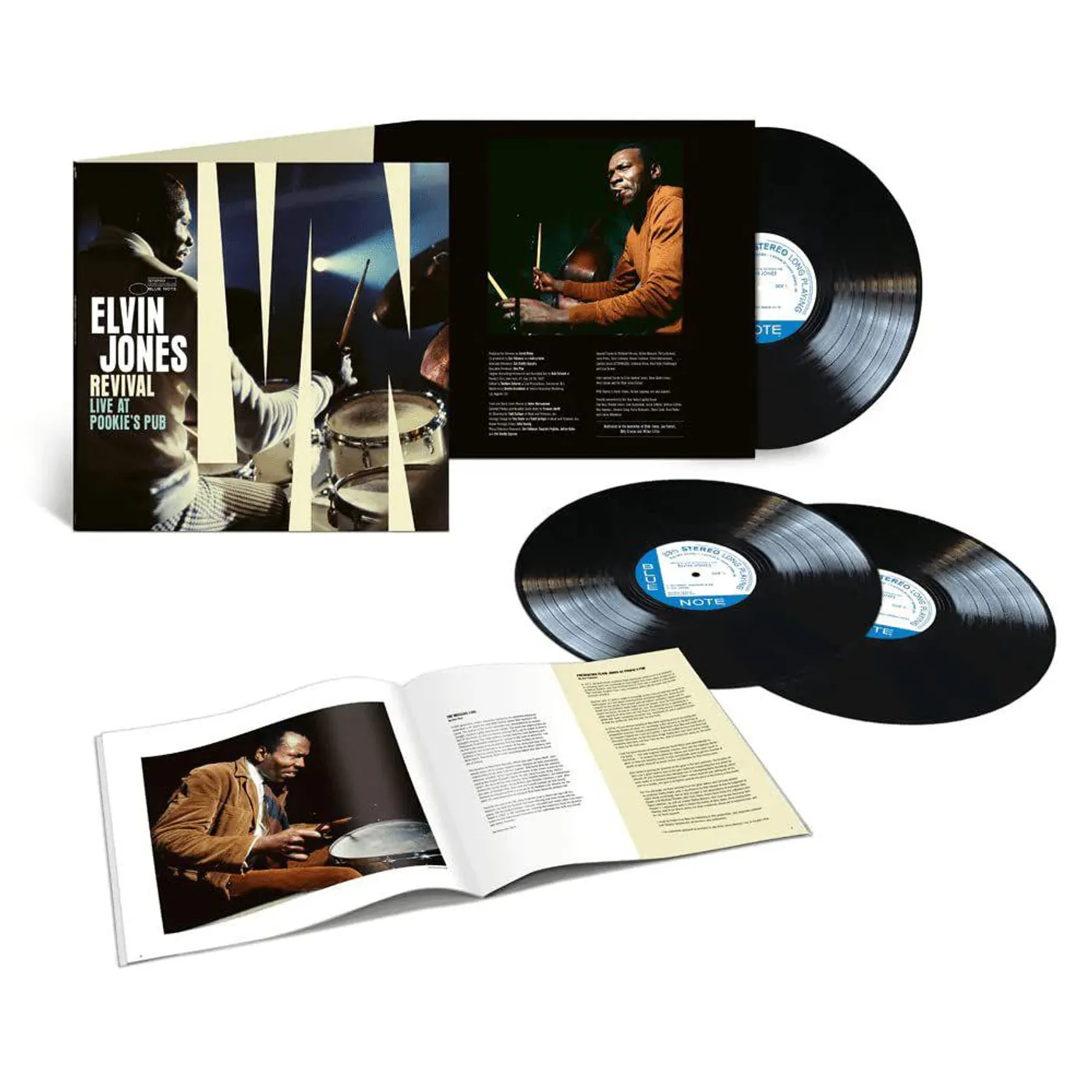 Elvin Jones REVIVAL: LIVE AT POOKIE'S PUB (3LP) Vinyl Record