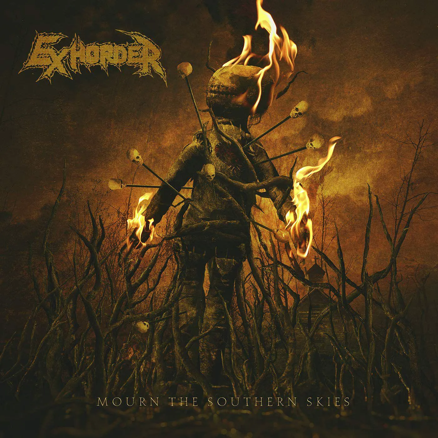 Exhorder MOURN THE SOUTHERN SKIES (X) (2LP/ORANGE VINYL) Vinyl Record