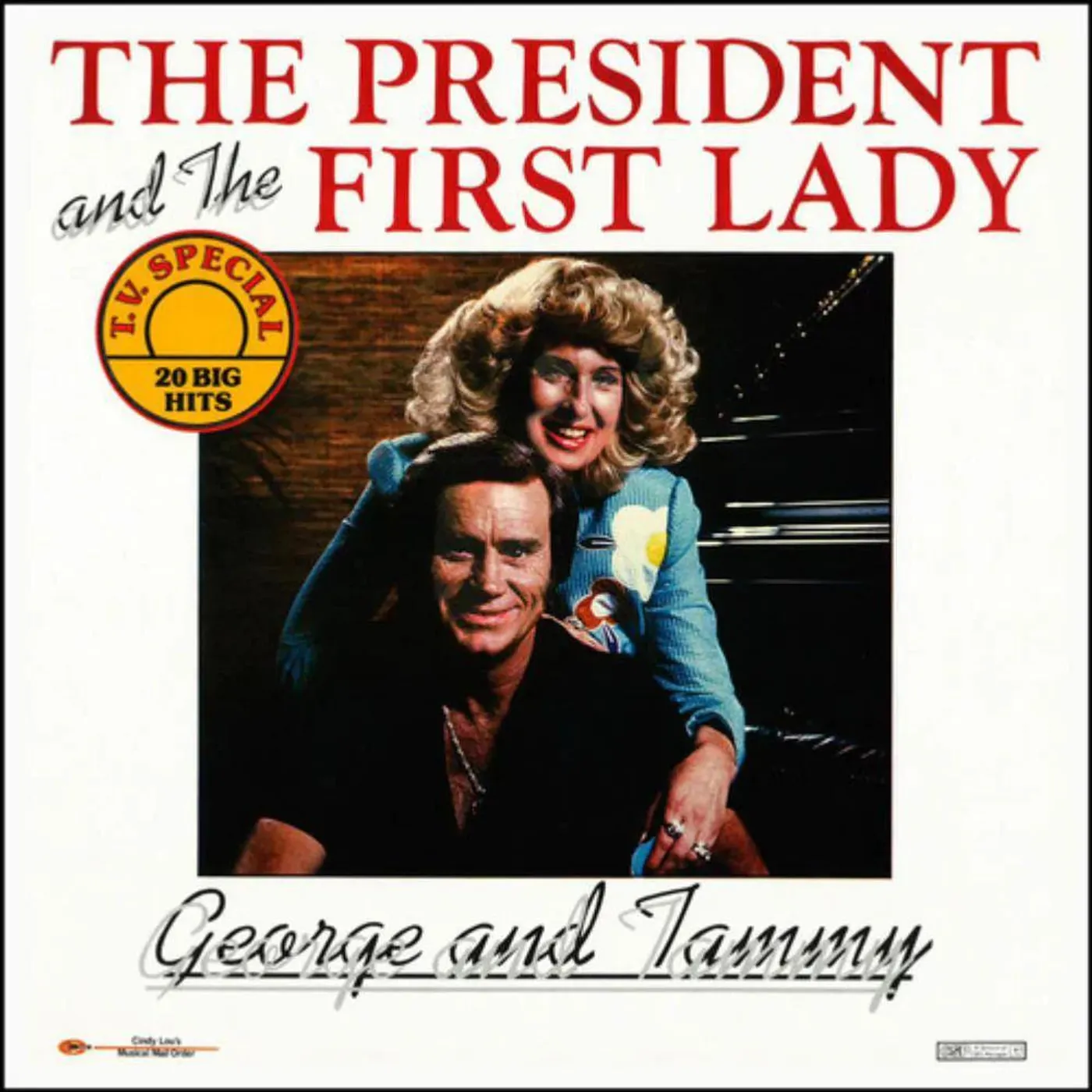 George Jones & Tammy Wynette President & The First Lady Vinyl Record