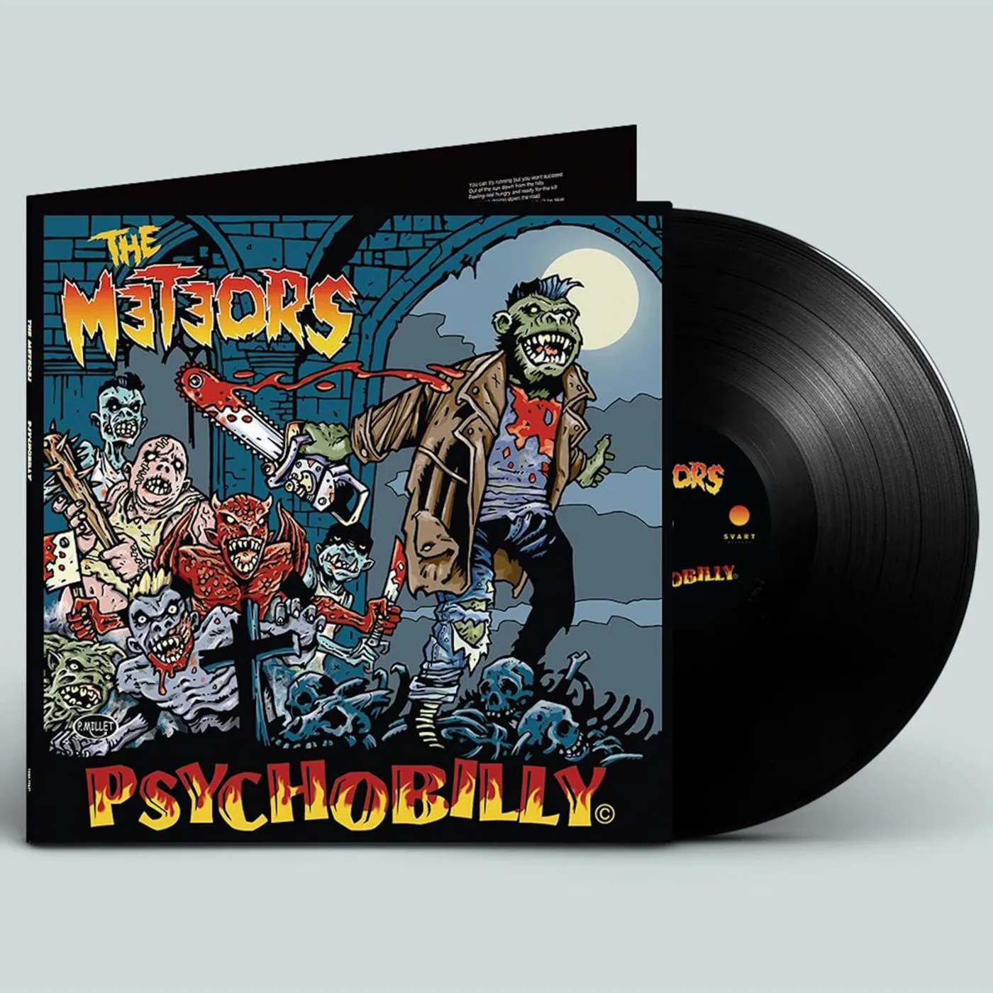 The Meteors Psychobilly Vinyl Record