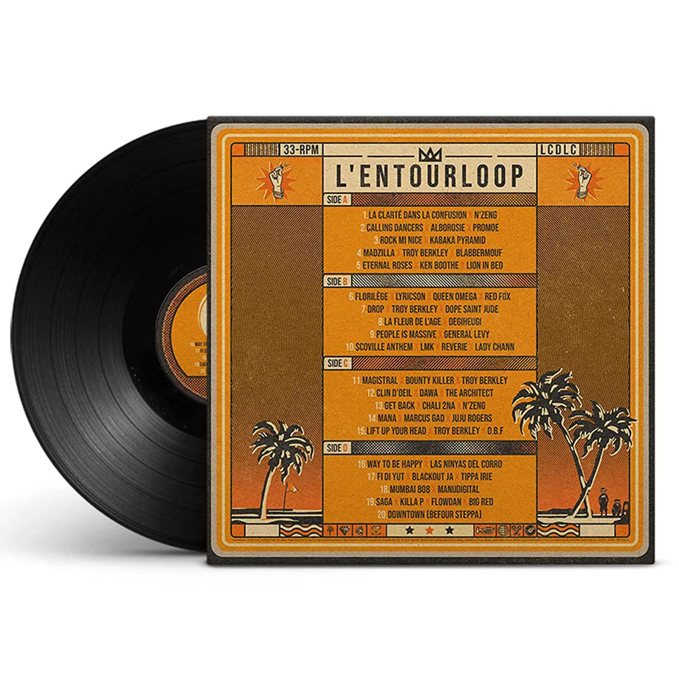 L'Entourloop La Clarte Dans La Confusion (2LP) Vinyl Record