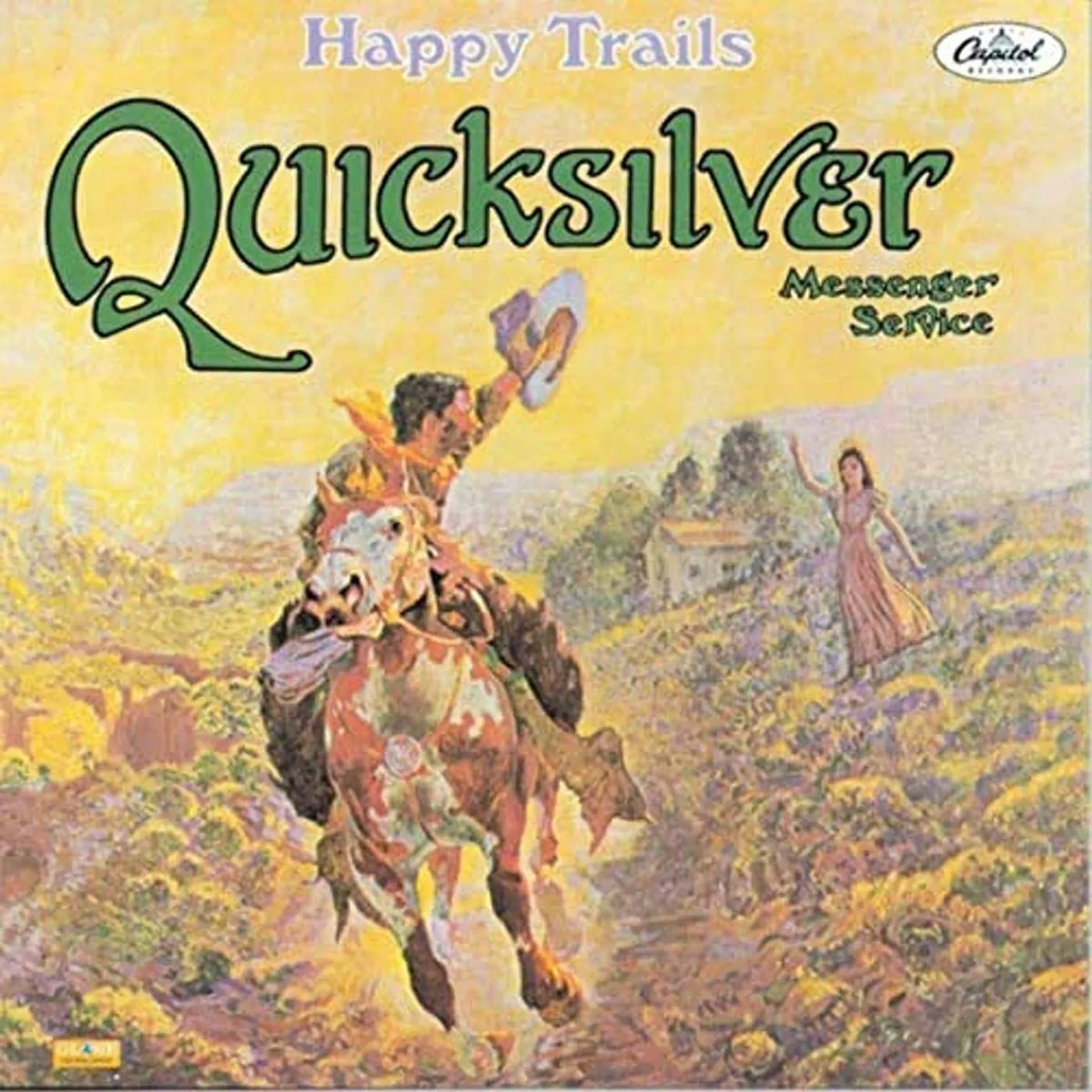 Quicksilver Messenger Service Happy Trails Vinyl Record
