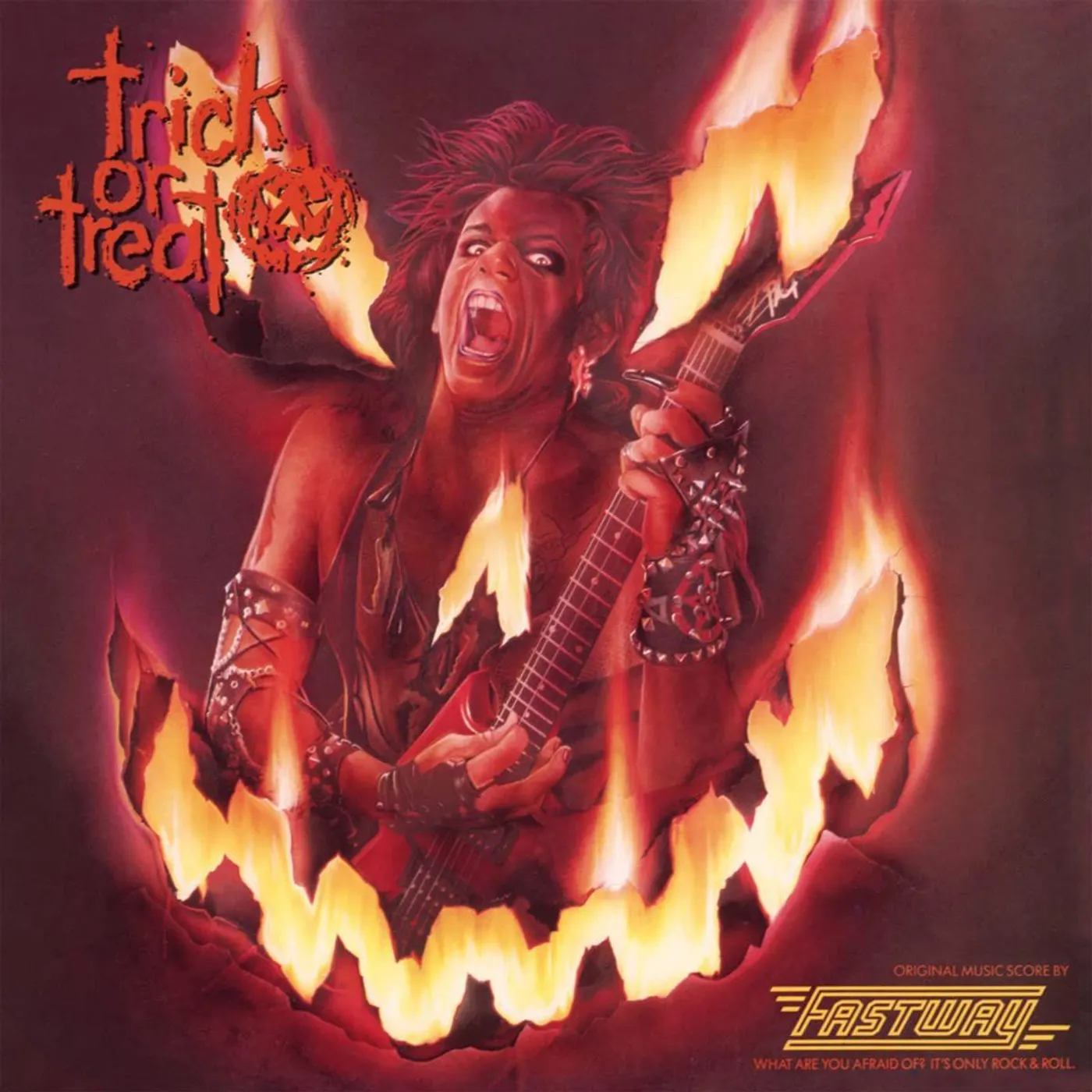 Fastway TRICK OR TREAT Original Soundtrack Vinyl Record