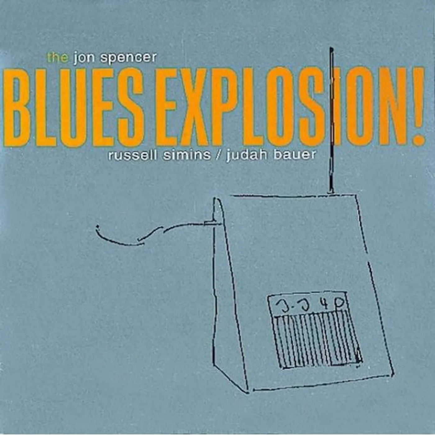 The Jon Spencer Blues Explosion Orange Vinyl Record