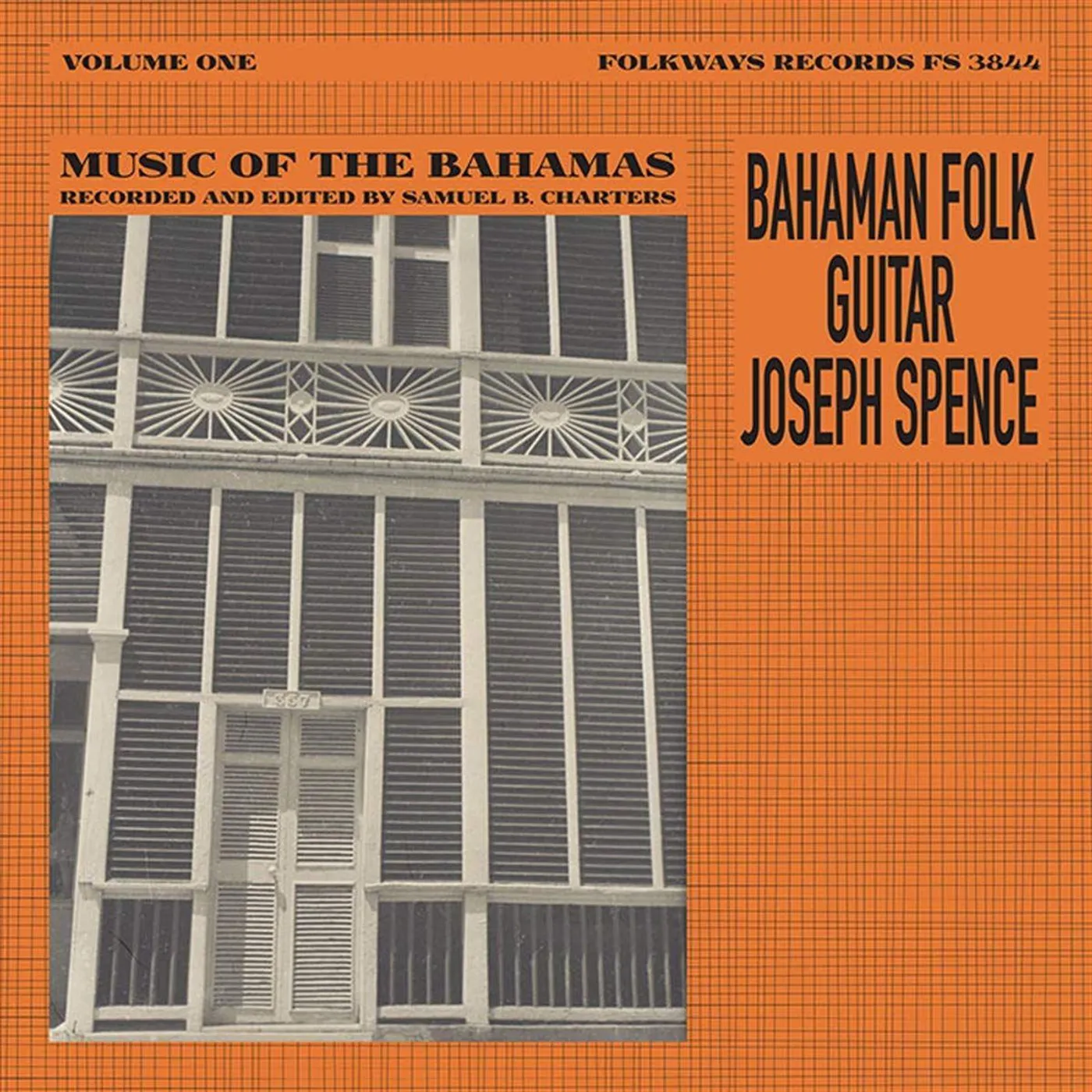 Joseph Spence BAHAMAN FOLK GUITAR Vinyl Record