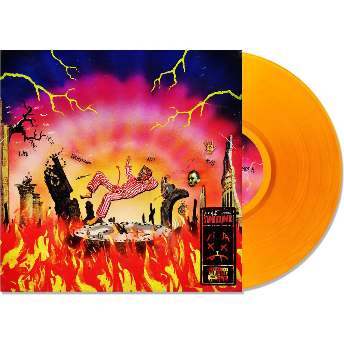 Stand Atlantic F.E.A.R. (Orange) Vinyl Record