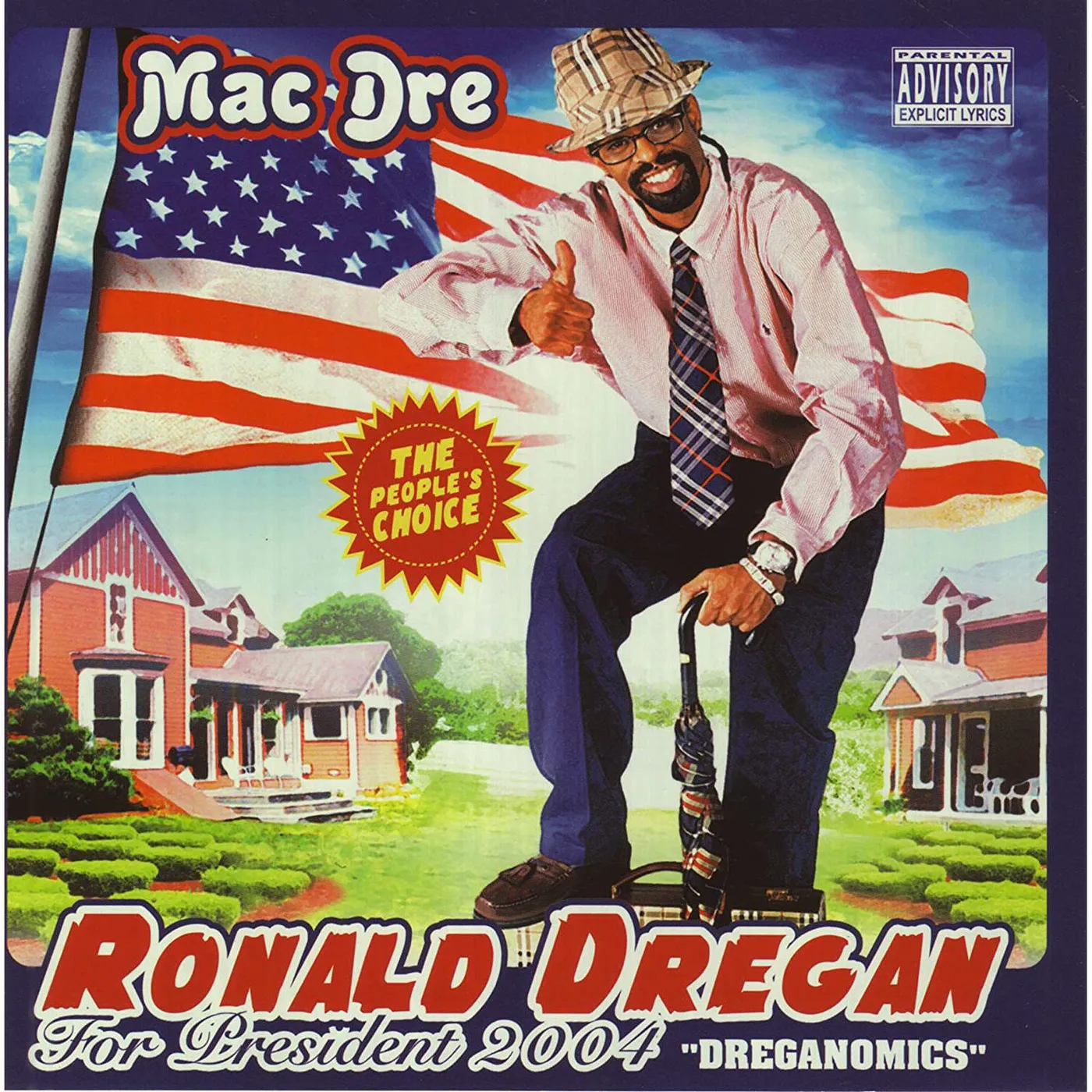 Mac Dre RONALD DREGAN (BLUE/RED VINYL) Vinyl Record