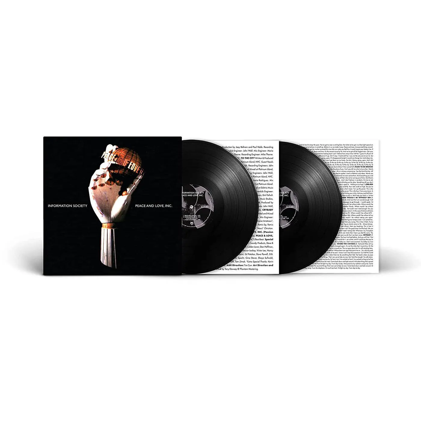 Information Society PEACE & LOVE INC. (30TH ANNIVERSARY/2LP) Vinyl Record