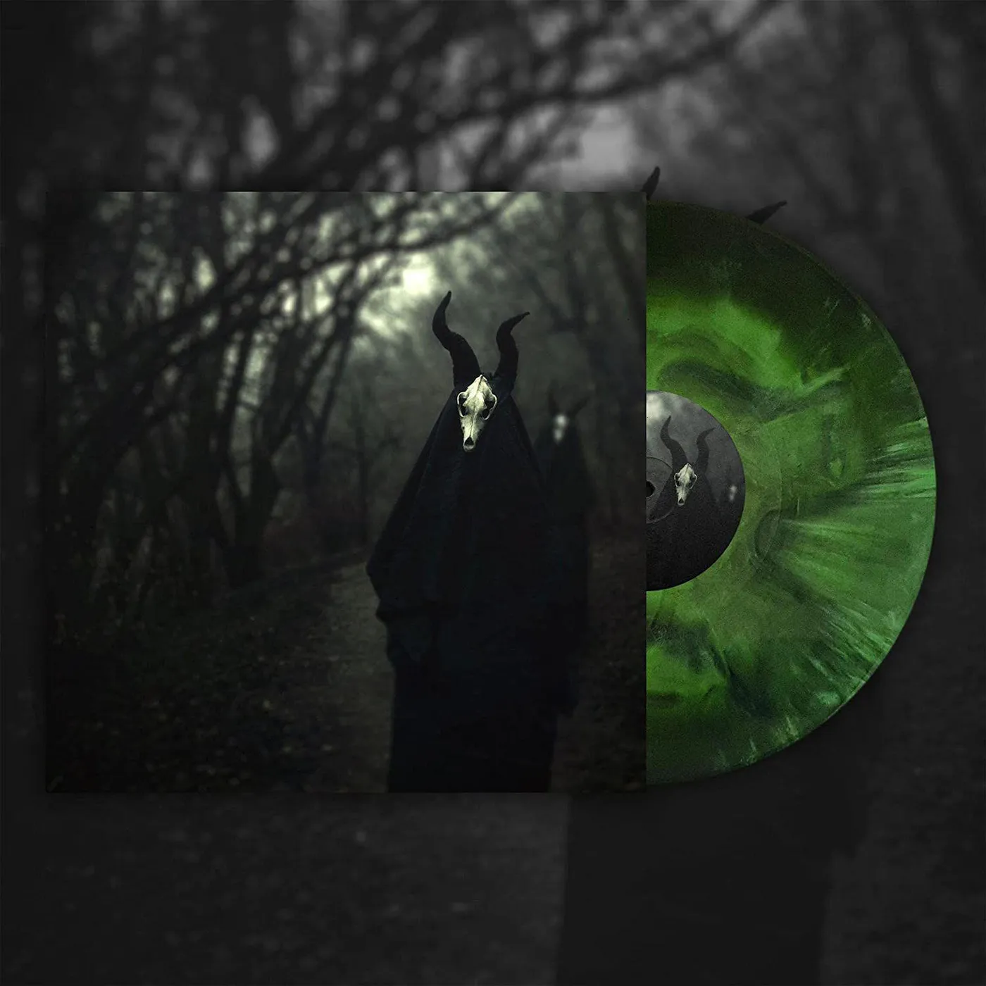 White Ward Futility Report (Green Galaxy Effect) Vinyl Record