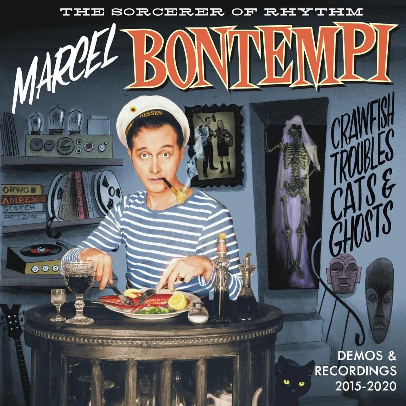 Marcel Bontempi CRAWFISH, TROUBLES, CATS & GHOSTS: DEMOS & RECORDINGS 2015-2020 (P/7INCH) Vinyl Record
