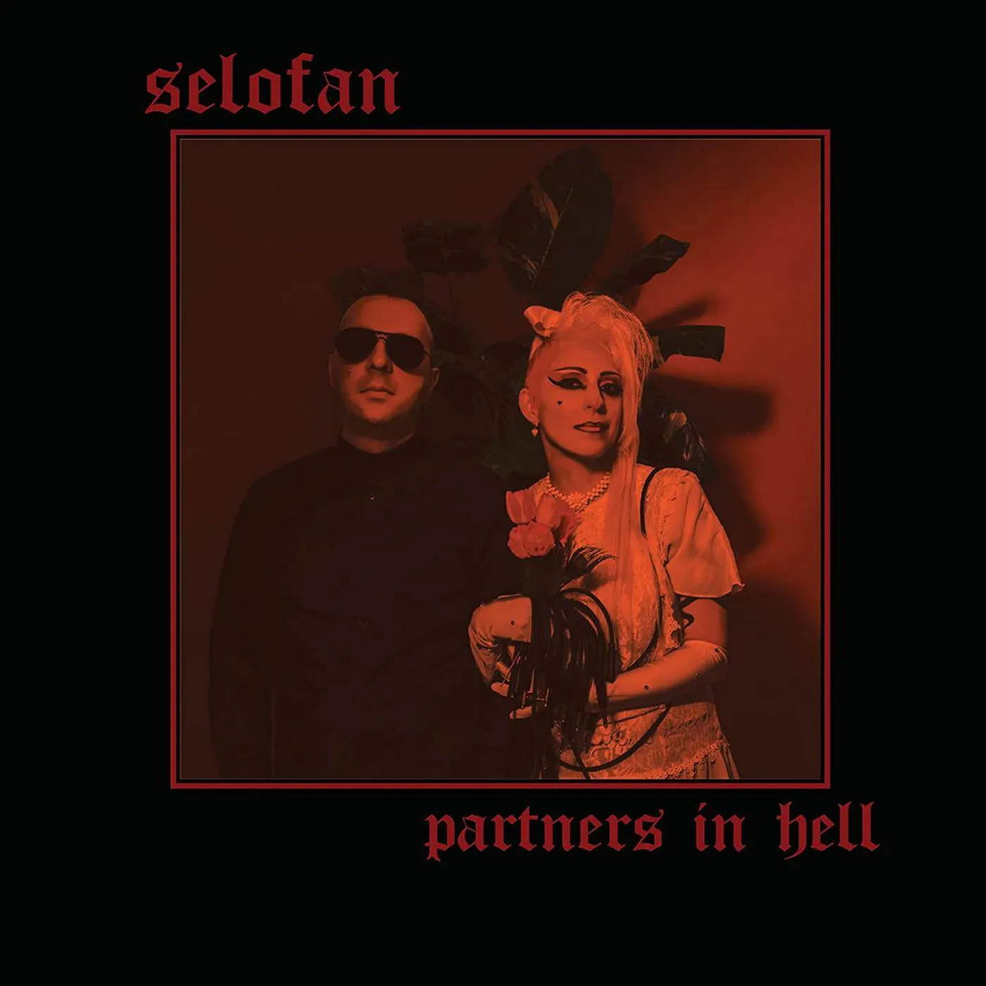 Selofan Partners In Hell (Black & Purple) Vinyl Record
