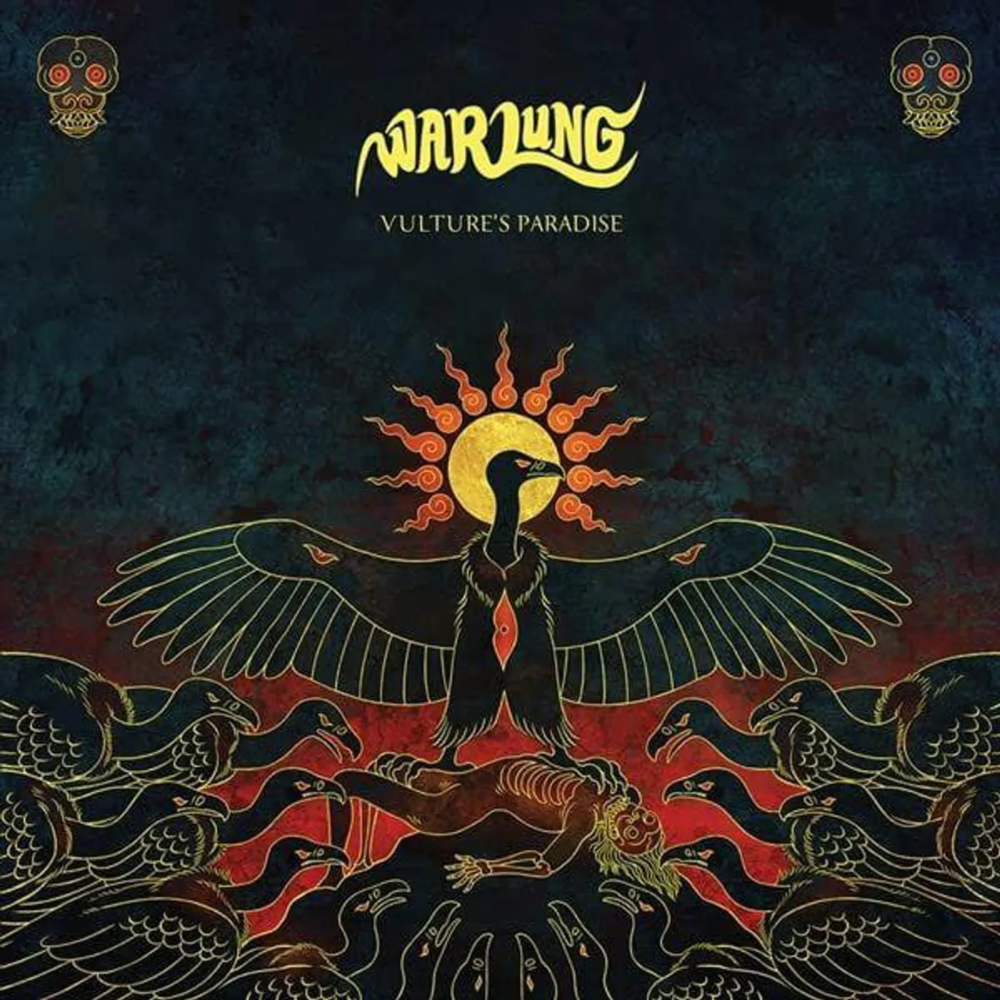 WARLUNG Vulture's Paradise (Orange) Vinyl Record