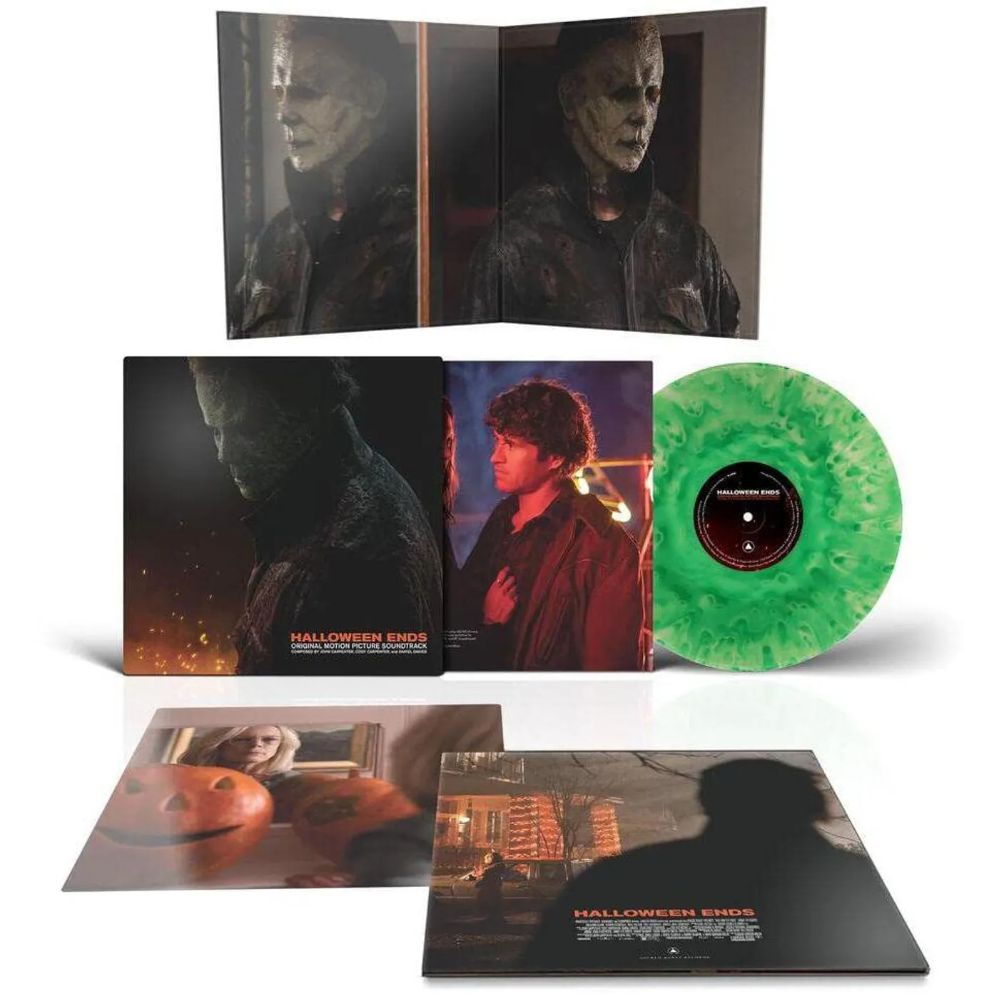 John Carpenter HALLOWEEN ENDS (CLOUDY GREEN VINYL) (I) Vinyl Record