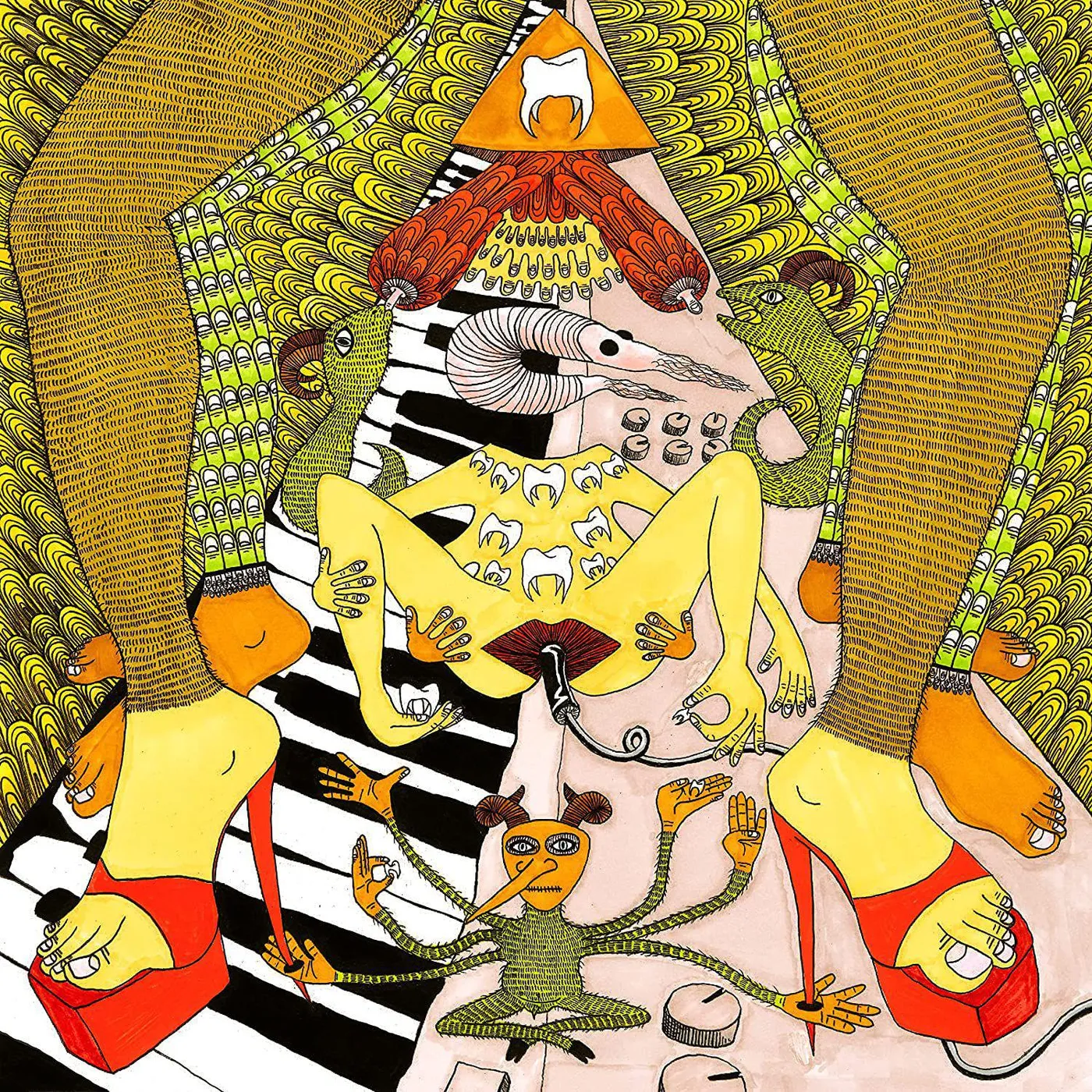 Goat Oh Death (Cloudberry Swirl) Vinyl Record