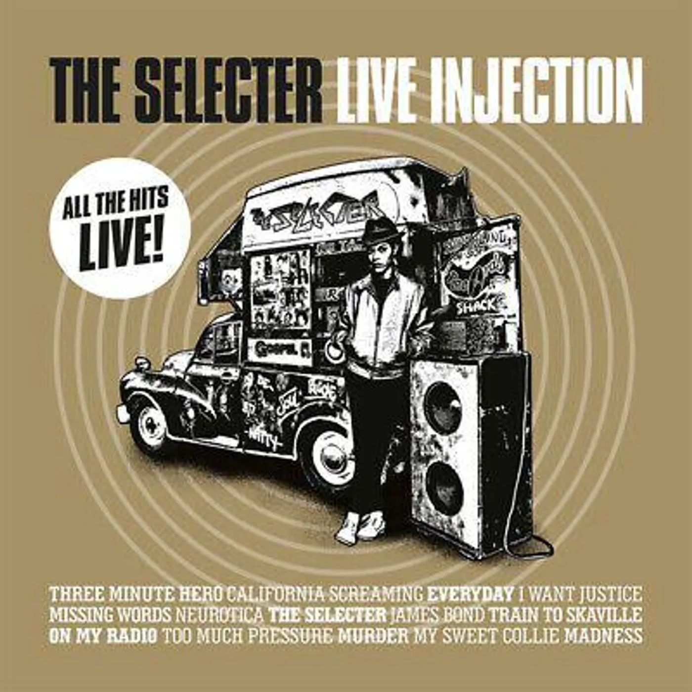 Selecter Live Injection (White Vinyl Record)