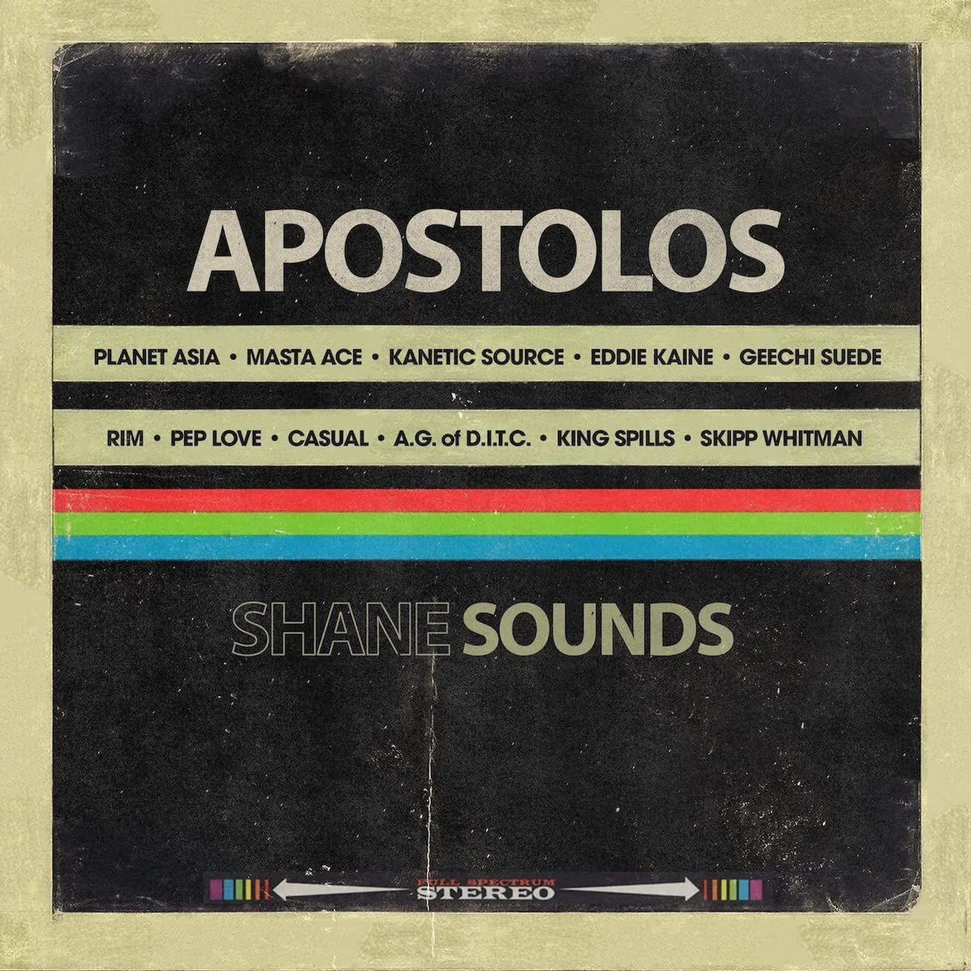 Shane Sounds Apostolos Vinyl Record