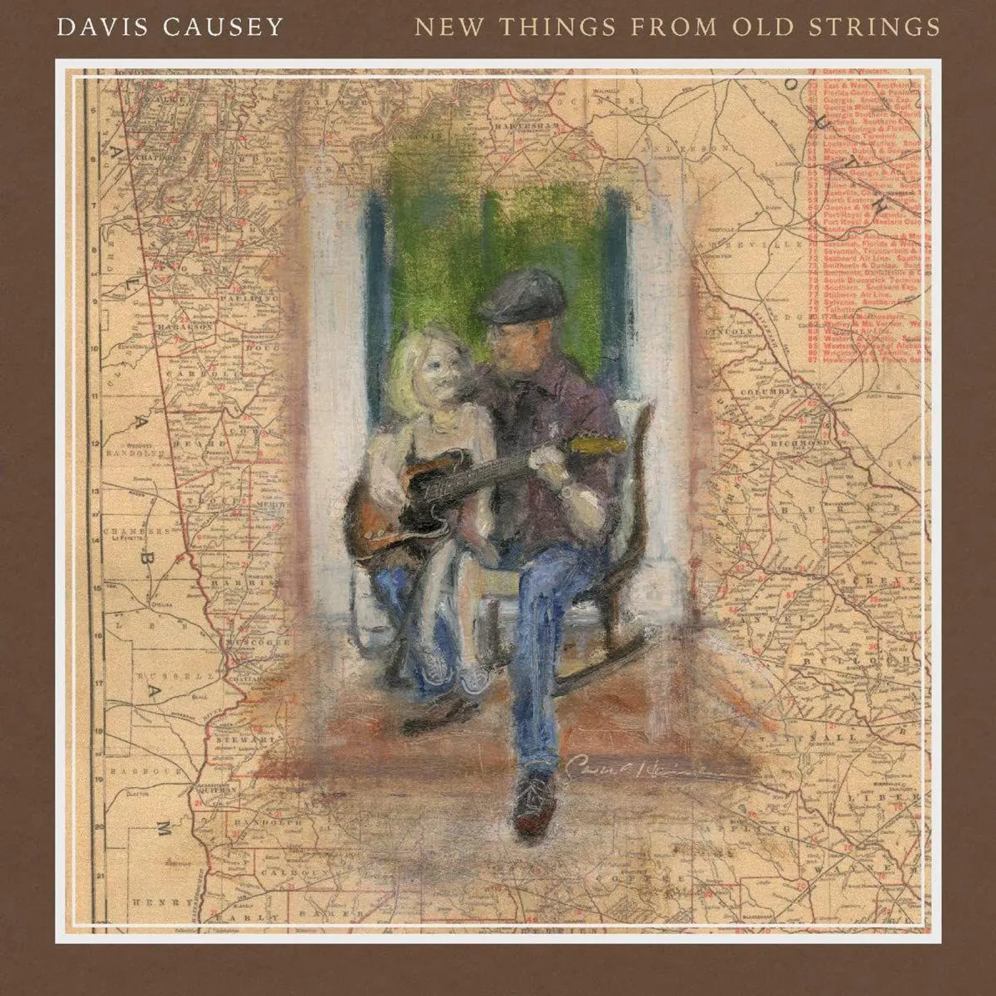 Davis Causey New Things From Old Strings Vinyl Record