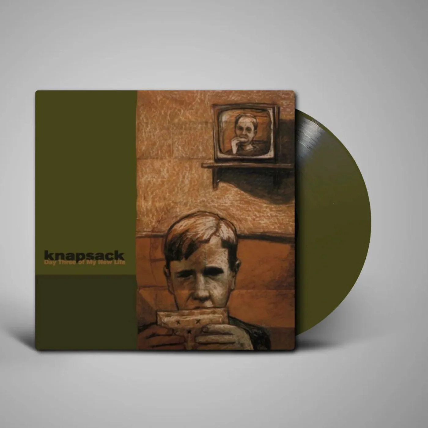 Knapsack Day Three Of My New Life (Olive Green) Vinyl Record