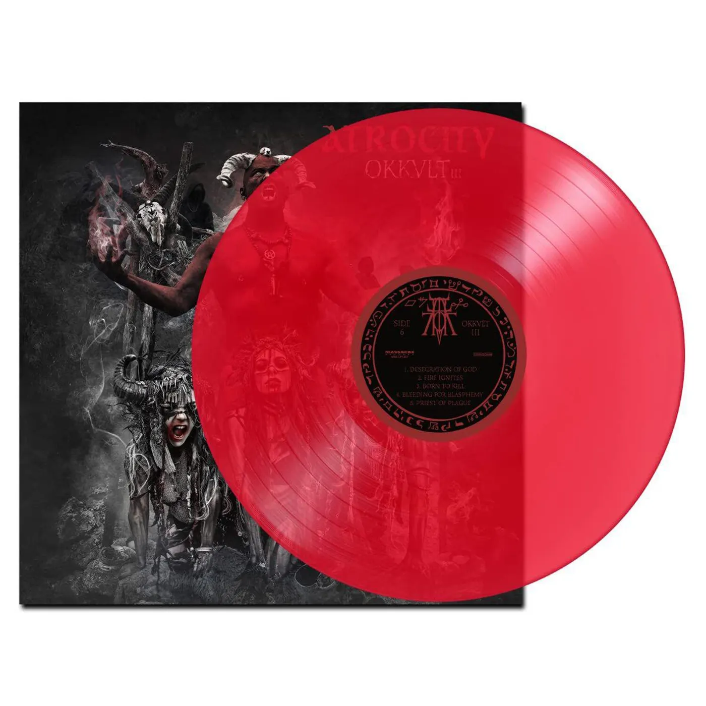 Atrocity Okkult Iii (Mediabook/Red) Vinyl Record