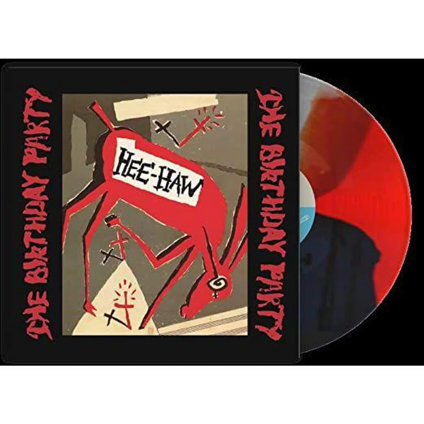 The Birthday Party HEE-HAW (140G/RED, BLACK & WHITE VINYL) Vinyl Record