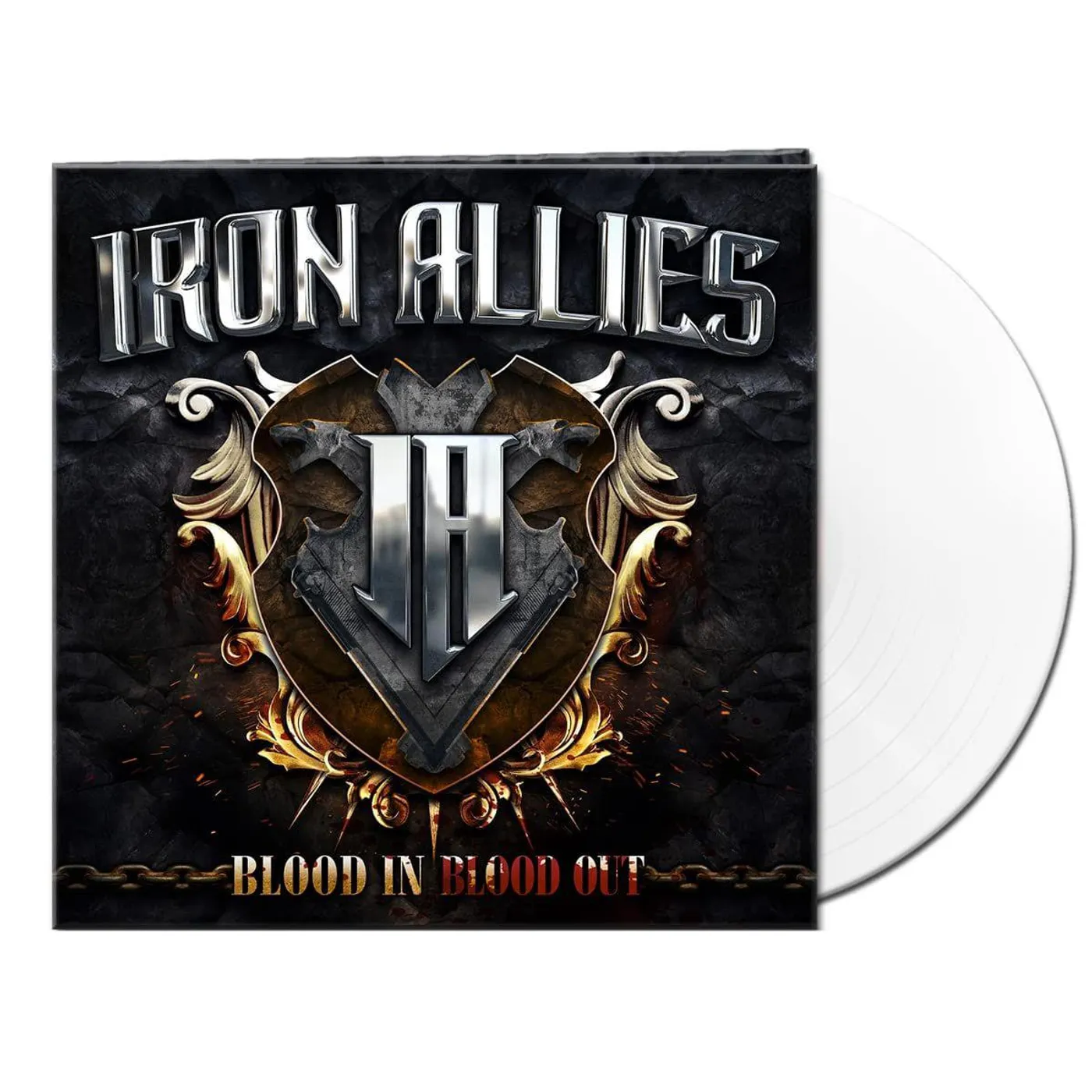 Iron Allies Blood In Blood Out (White) Vinyl Record