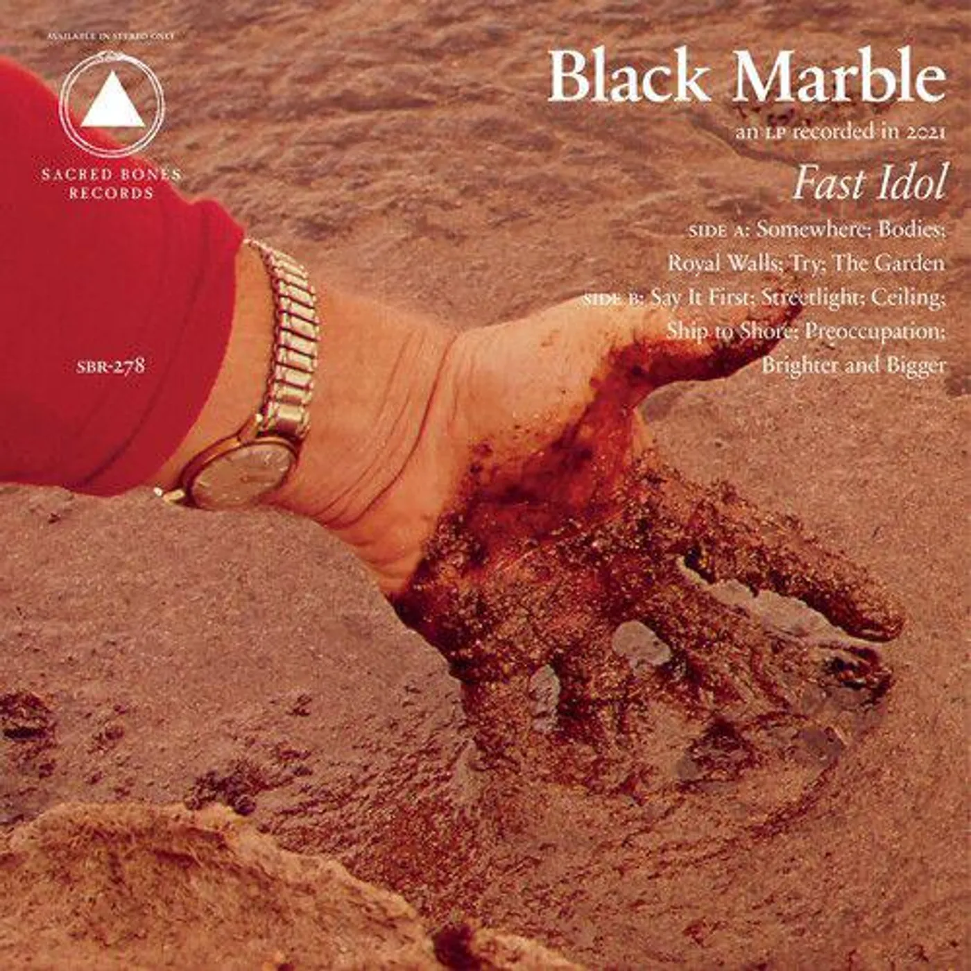 Black Marble FAST IDOL (GOLDEN NUGGET VINYL) Vinyl Record