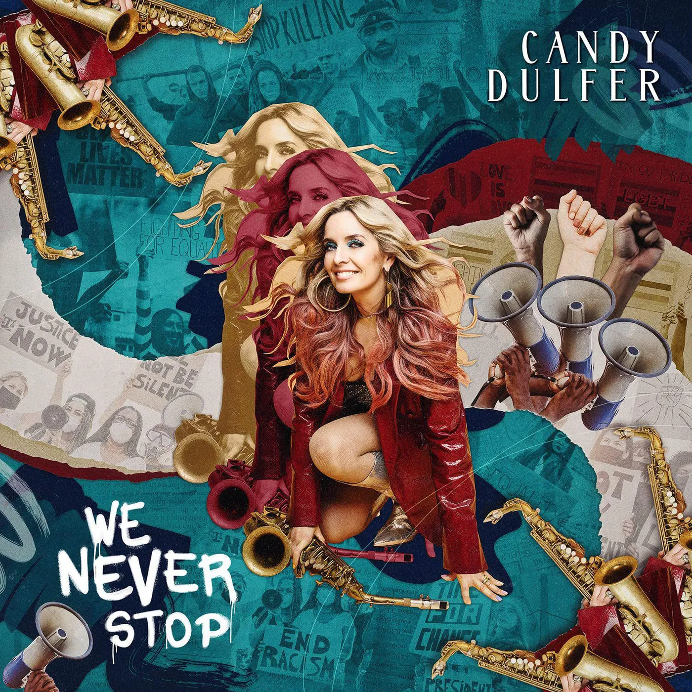 Candy Dulfer We Never Stop Vinyl Record