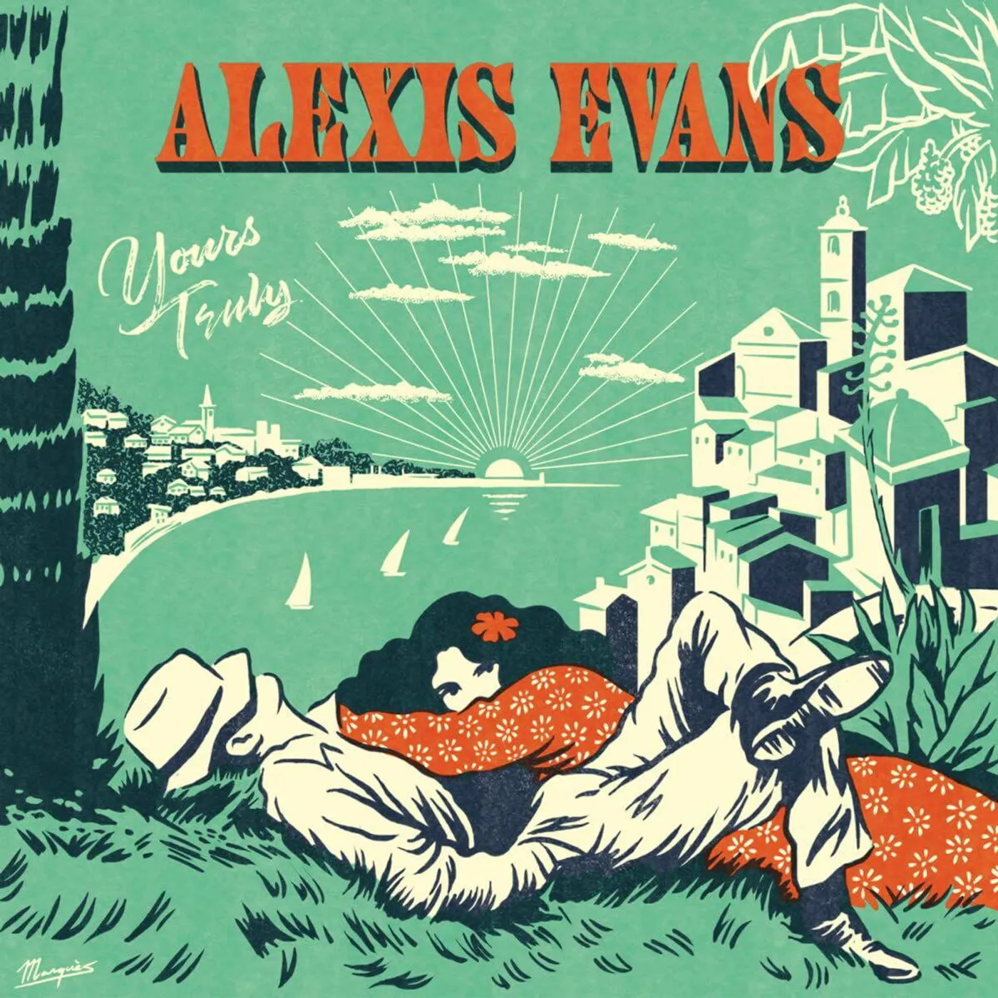 Alexis Evans Yours Truly Vinyl Record
