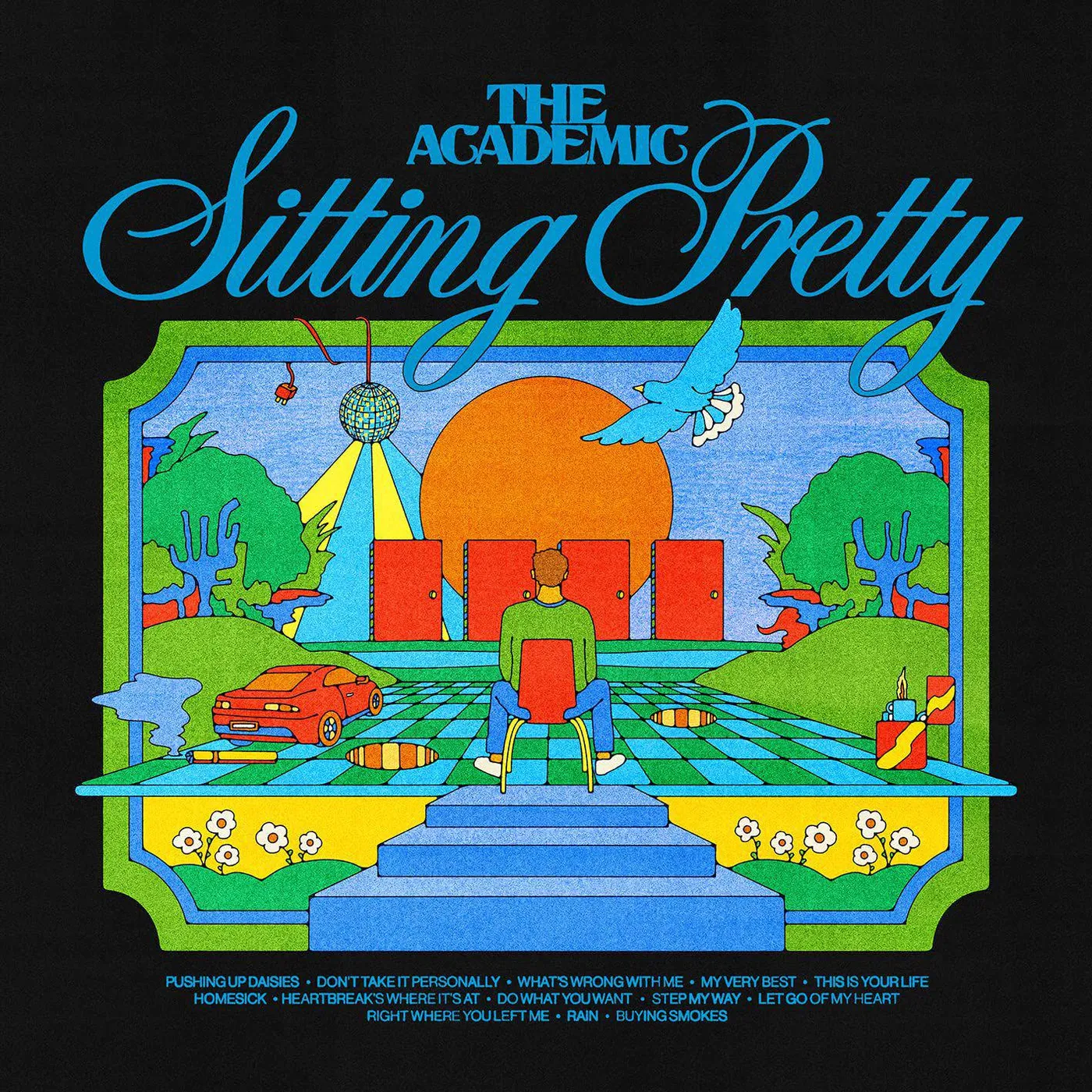 The Academic Sitting Pretty Vinyl Record