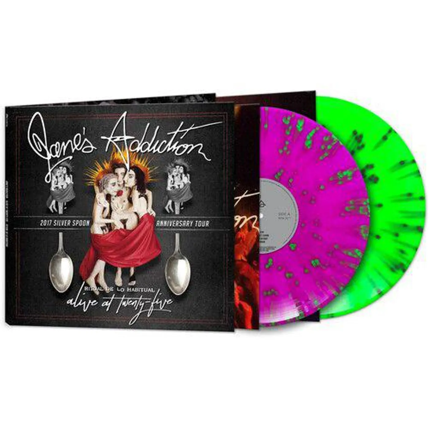 Jane's Addiction Alive At Twenty-Five - Ritual De Lo Habitual Live (Purple/Green) Vinyl Record