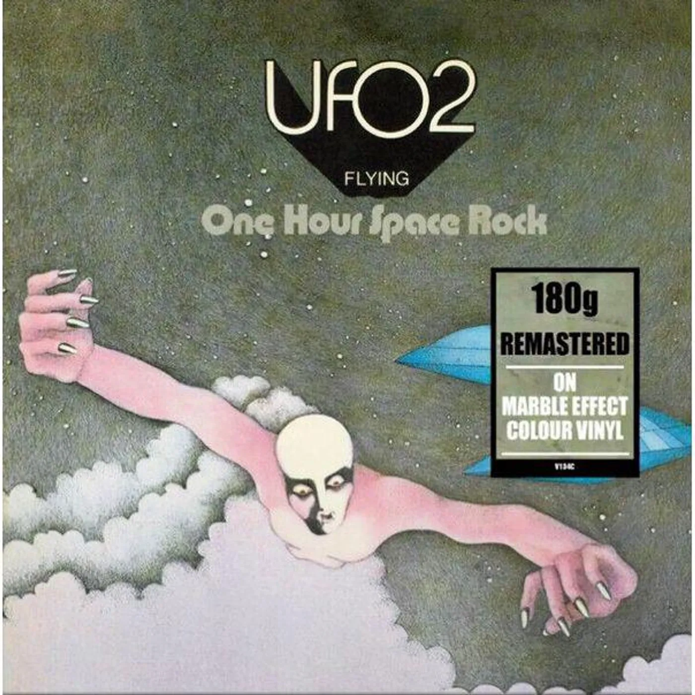 Ufo 2: Flying-one Hour Space Rock (Marbled Grey) Vinyl Record