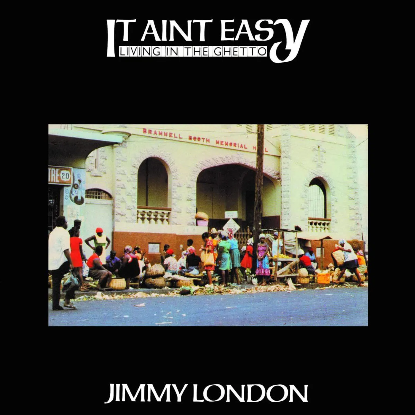 Jimmy London IT AIN'T EASY LIVING IN THE GHETTO Vinyl Record
