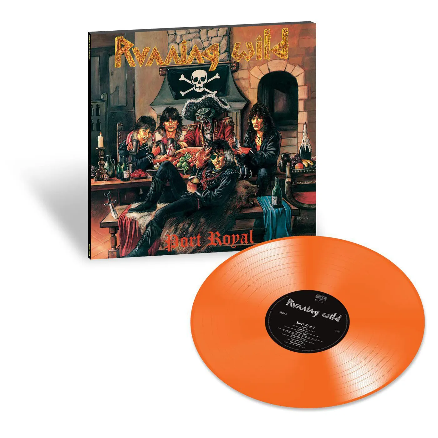 Running Wild Port Royal (Orange) Vinyl Record