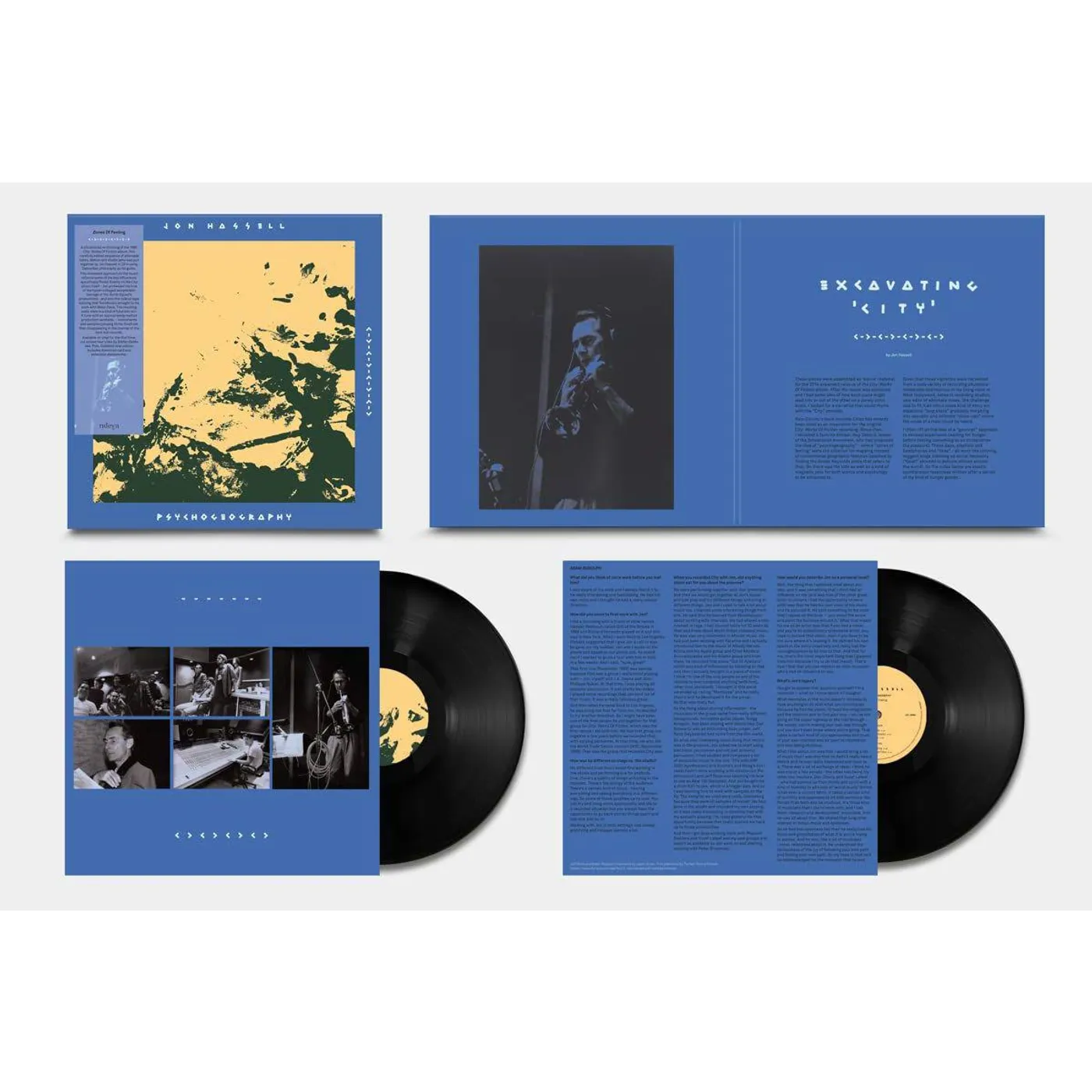 Jon Hassell Psychogeography [Zones Of Feeling] (2LP) Vinyl Record