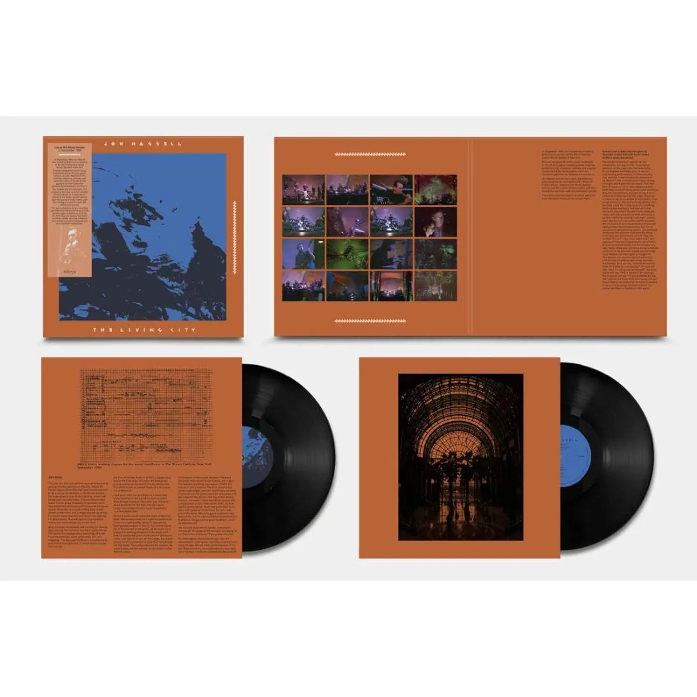 Jon Hassell The Living City [Live at the Winter Garden 17 September 1989] (2LP) Vinyl Record