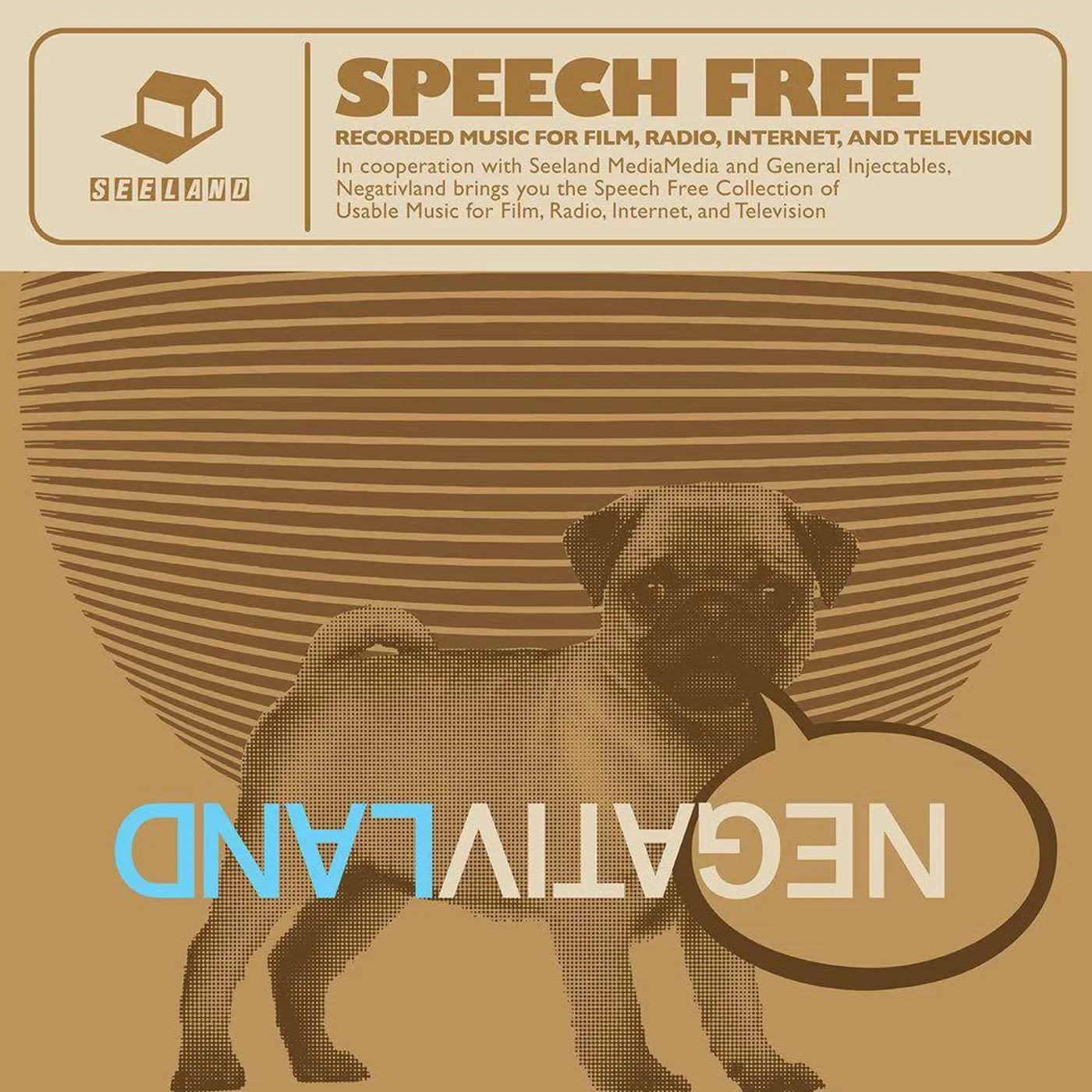 Negativland Speech Free: Recorded Music For Film, Radio, Internet & Television (3LP) Vinyl Record