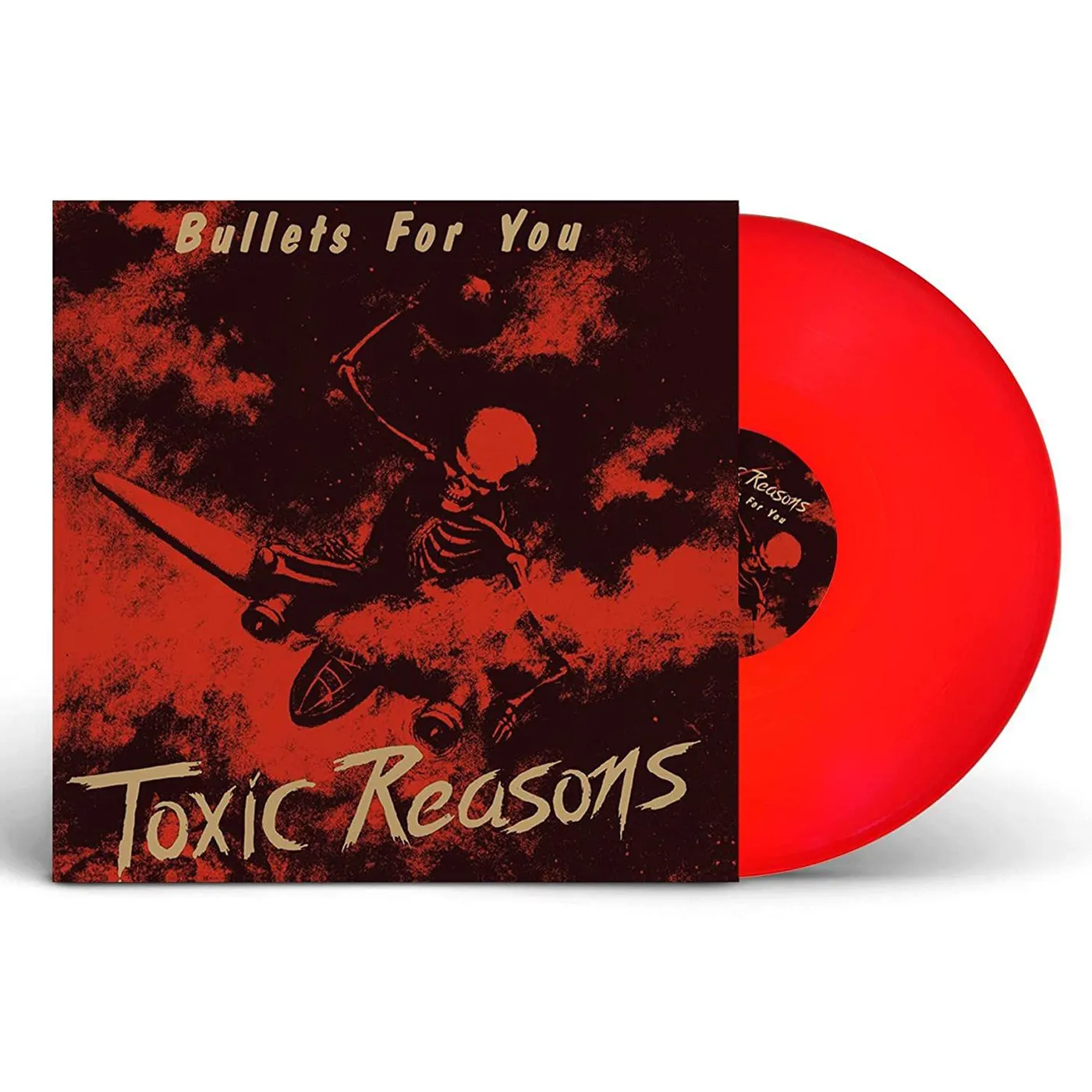 Toxic Reasons Bullets For You (Red) Vinyl Record