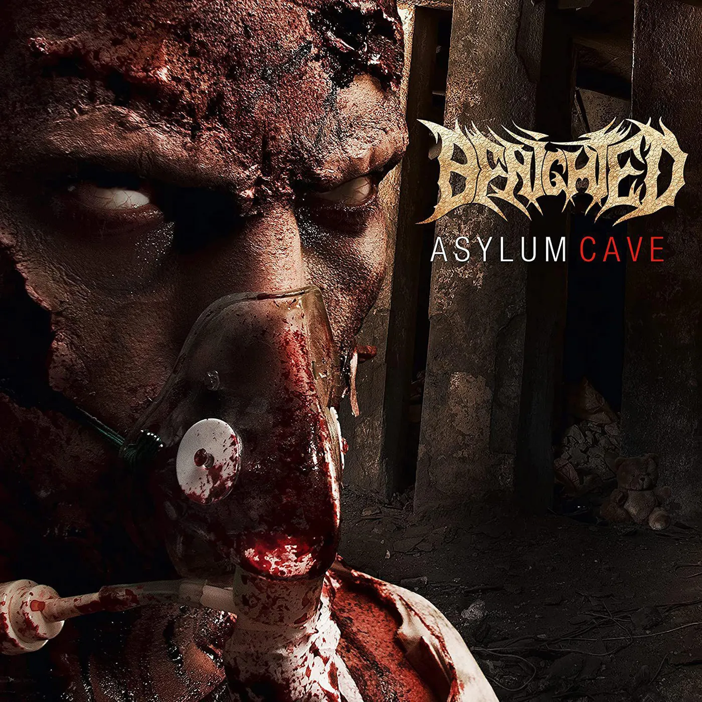 Benighted ASYLUM CAVE (WHITE VINYL) Vinyl Record