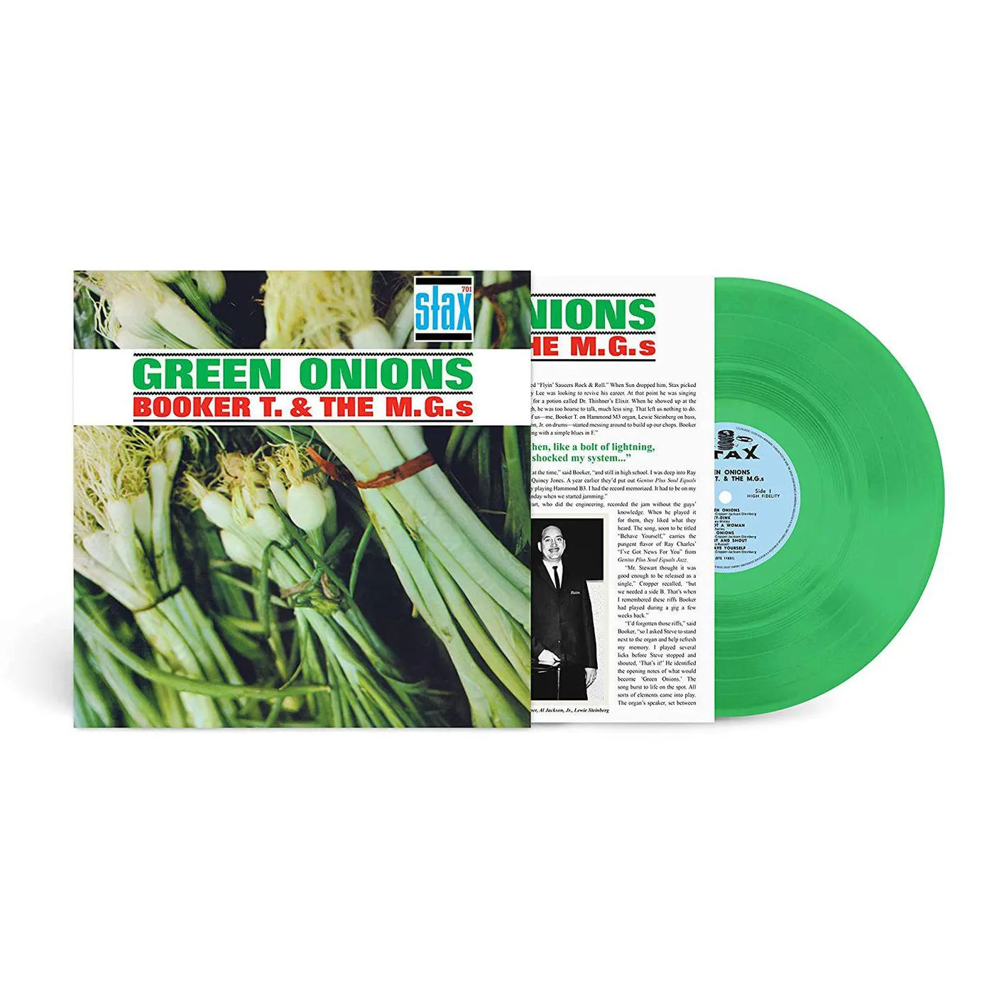 Booker T. & the M.G.'s GREEN ONIONS DELUXE (60TH ANNIVERSARY) Vinyl Record