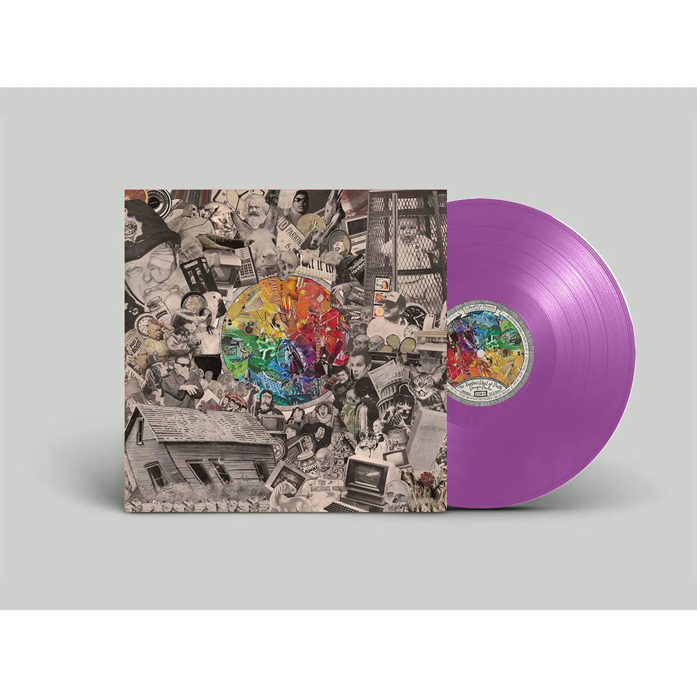 Dougie Poole Rainbow Wheel Of Death (Vivid Purple) Vinyl Record