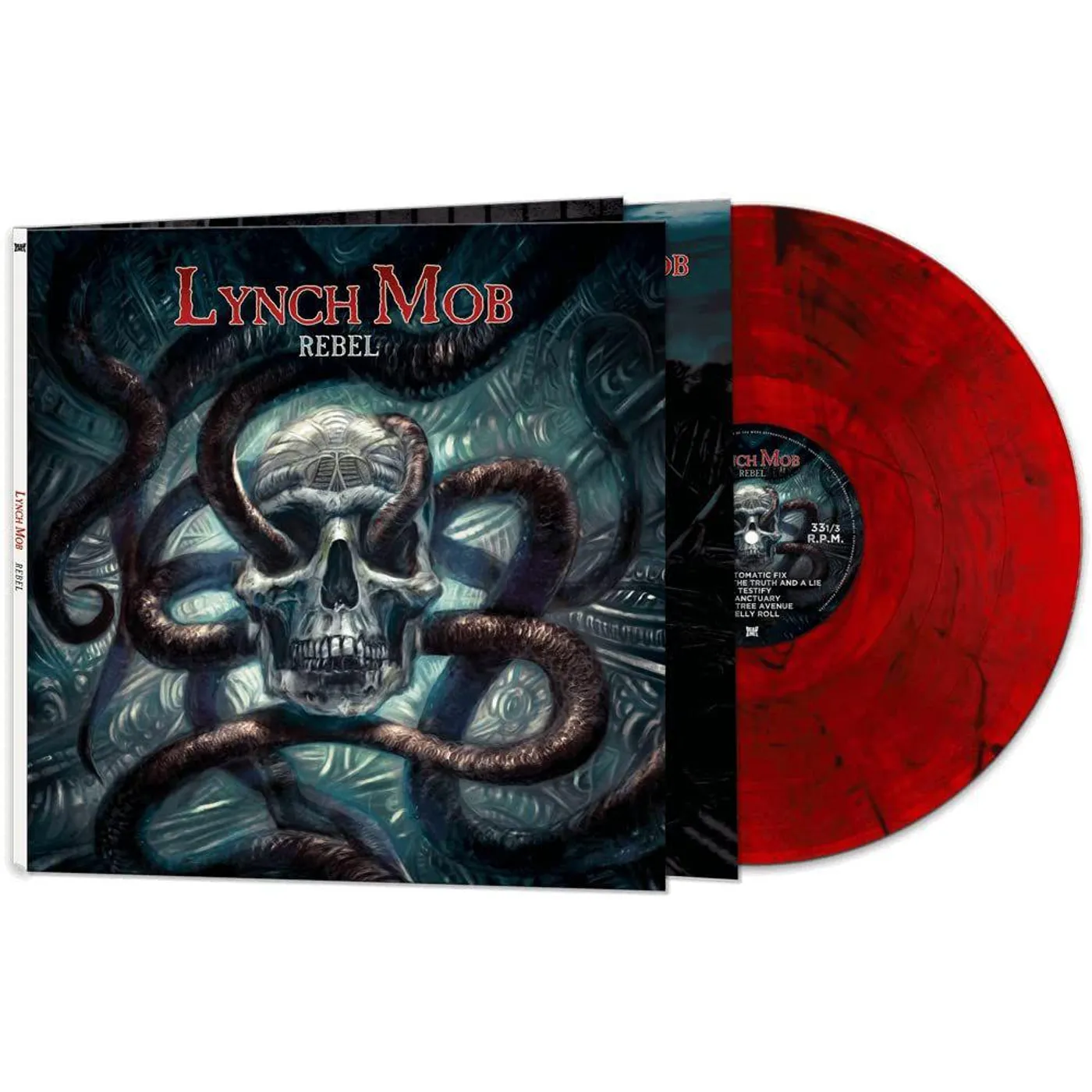 Lynch Mob Rebel (Red Marble Vinyl Record/Reissue)