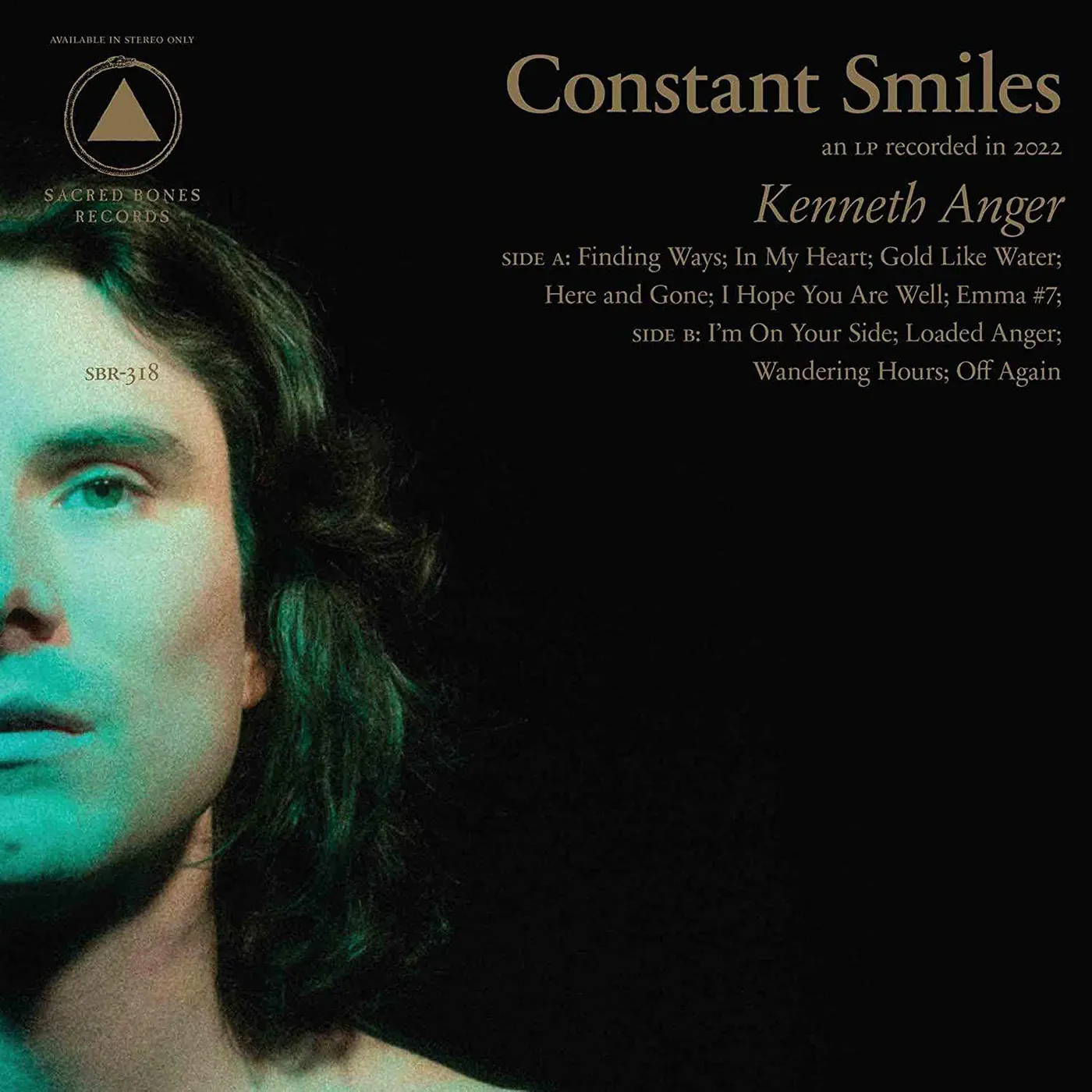 Constant Smiles Kenneth Anger (Blue Vinyl Record) 