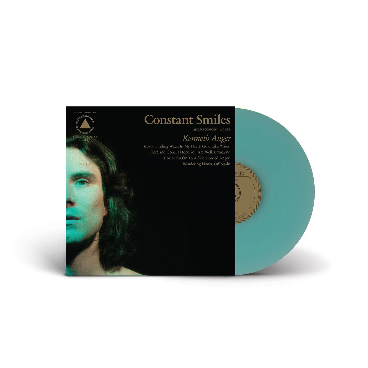 Constant Smiles Kenneth Anger (Blue Vinyl Record) 