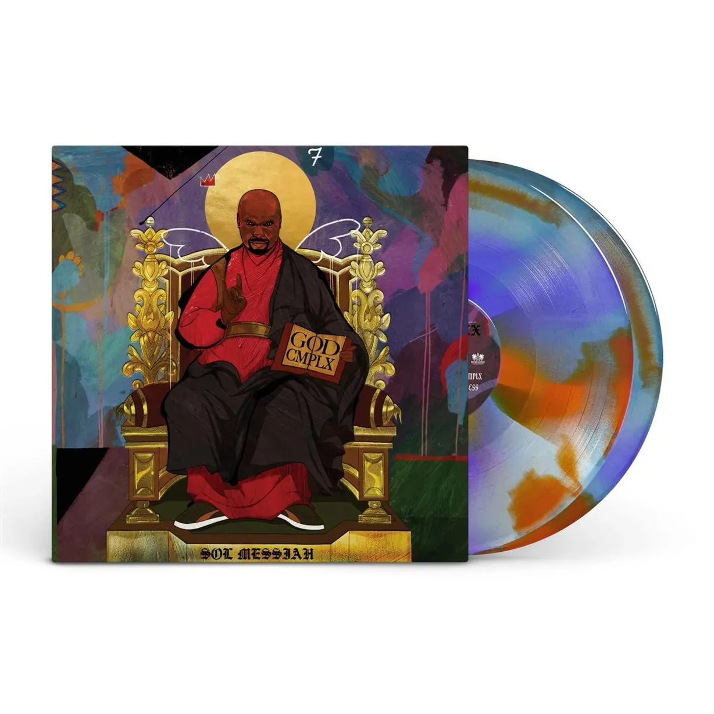 Sol Messiah God Cmplx (Instrumental Version) (Purple, Orange & Light Blue Vinyl Record/2LP)